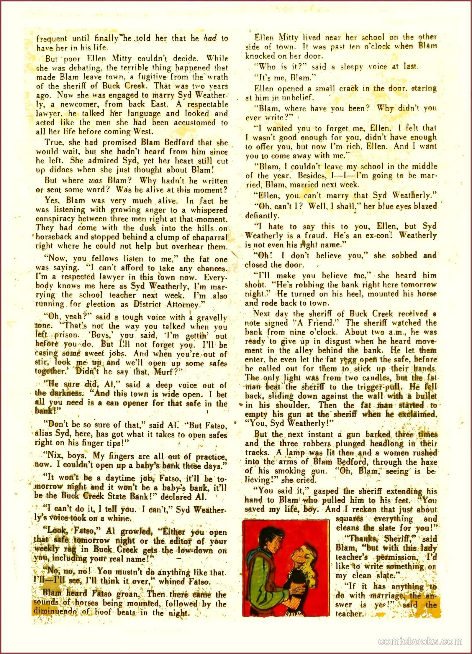 Prize Comics Western #78 (1950) — page 31 of 52