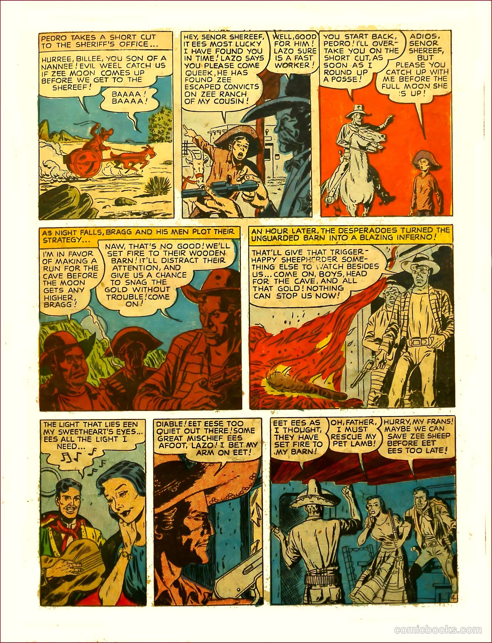 Prize Comics Western #78 (1950) — page 35 of 52