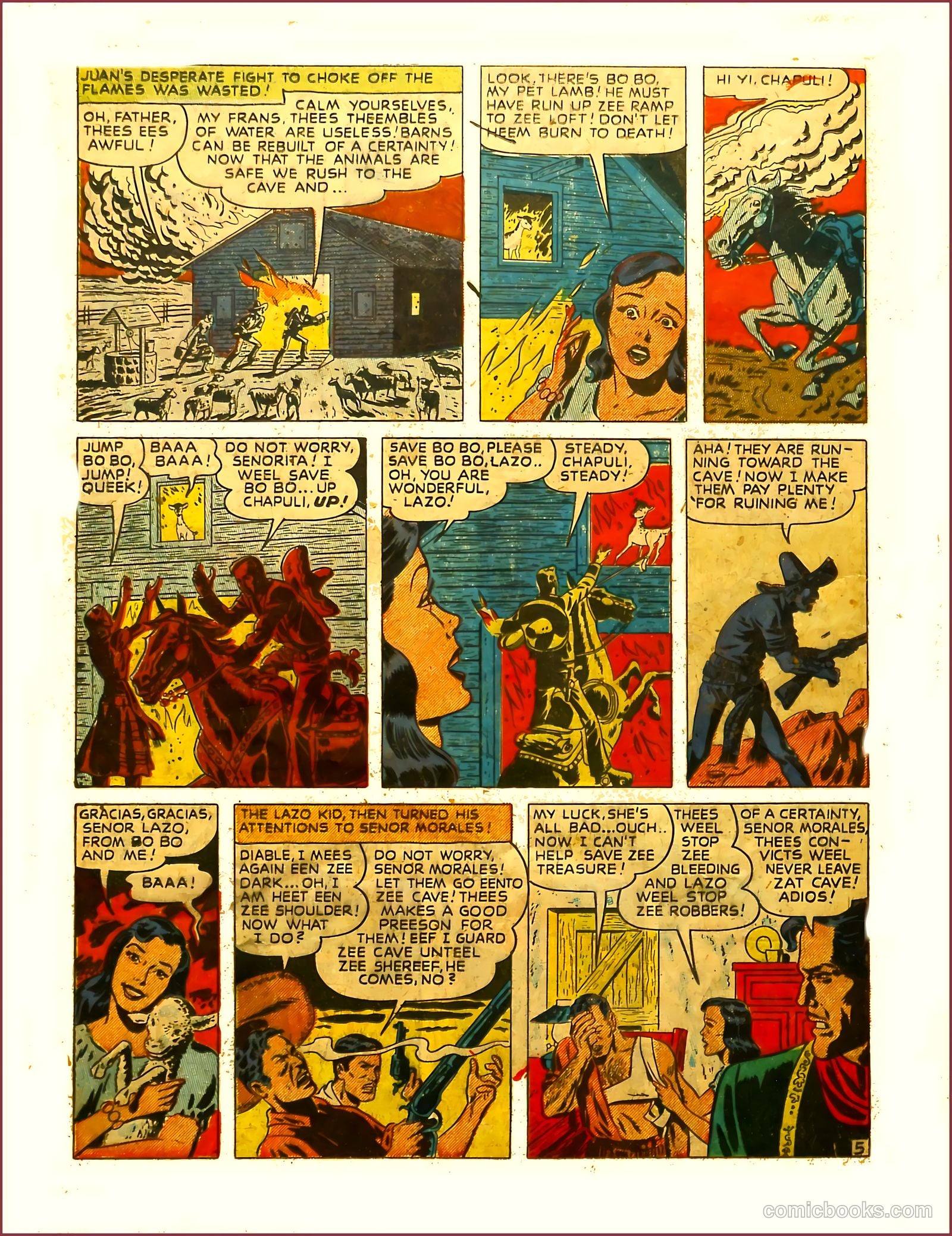 Prize Comics Western #78 (1950) — page 36 of 52