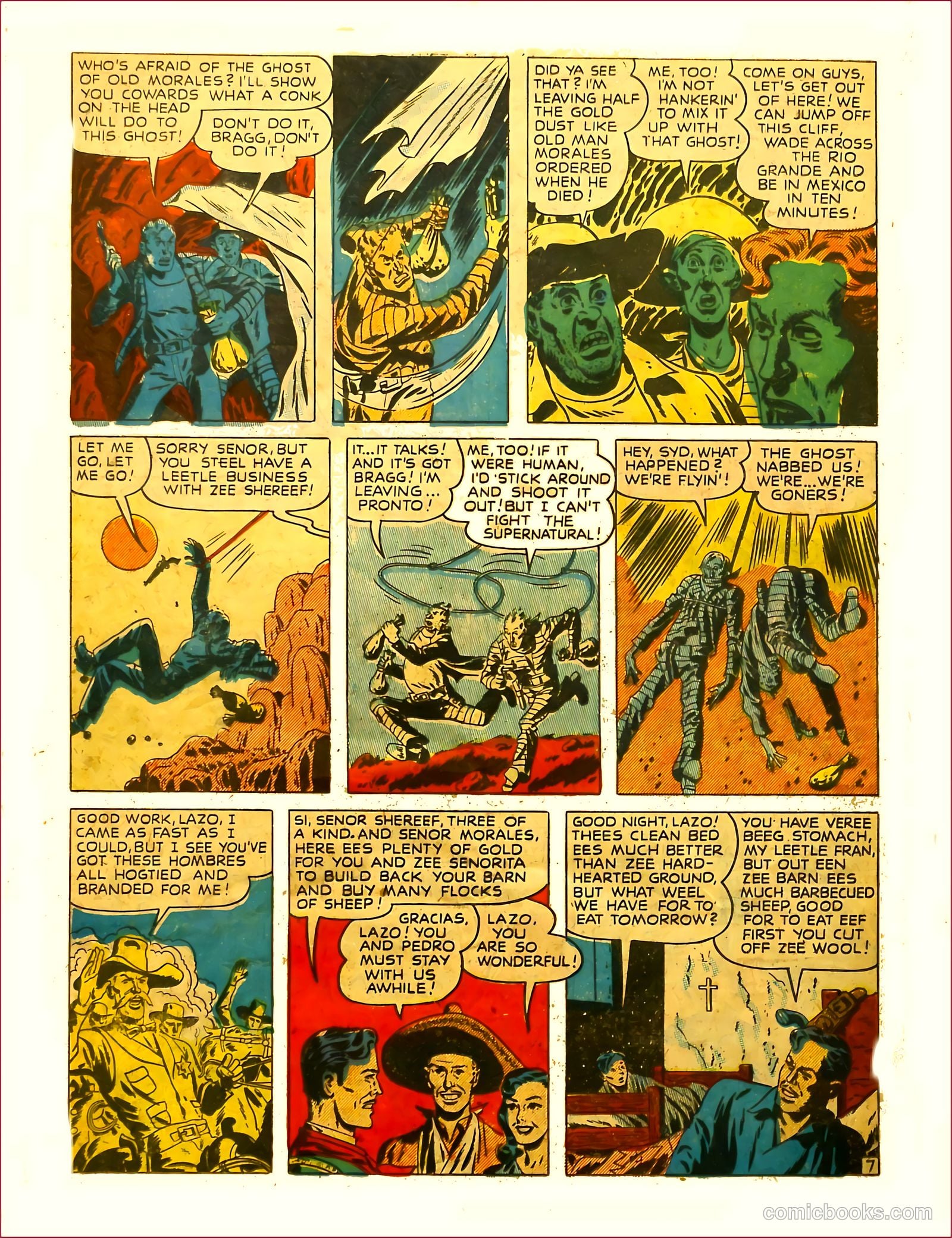 Prize Comics Western #78 (1950) — page 38 of 52