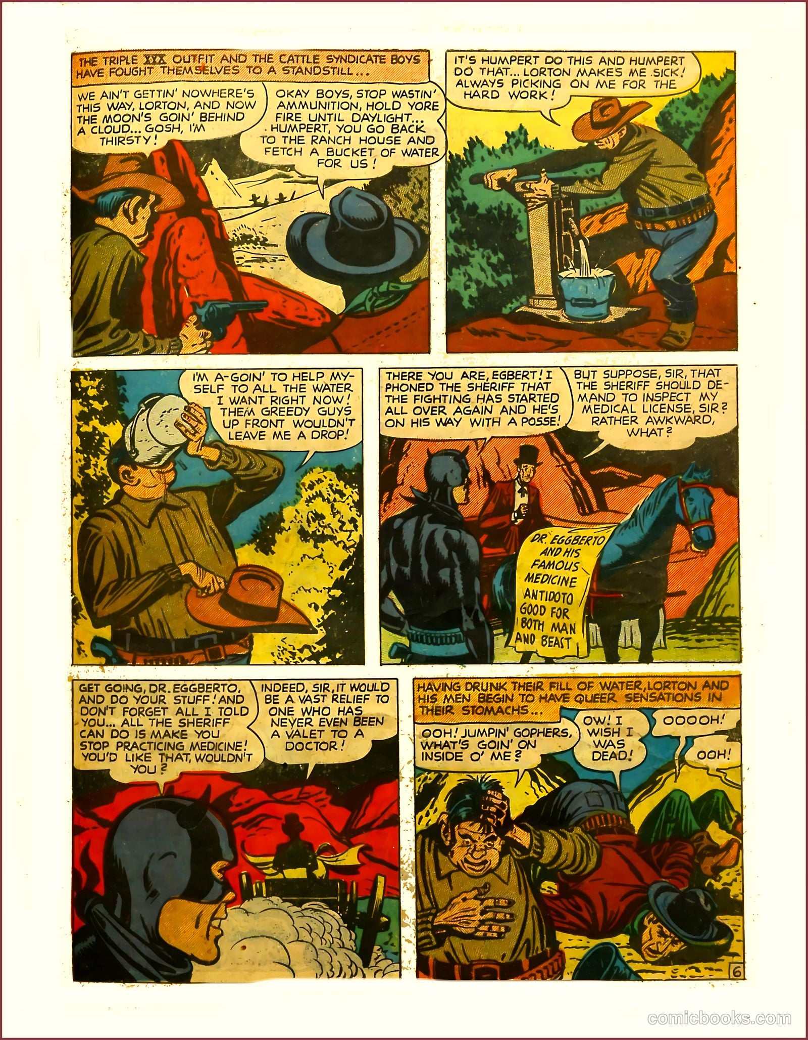 Prize Comics Western #78 (1950) — page 45 of 52