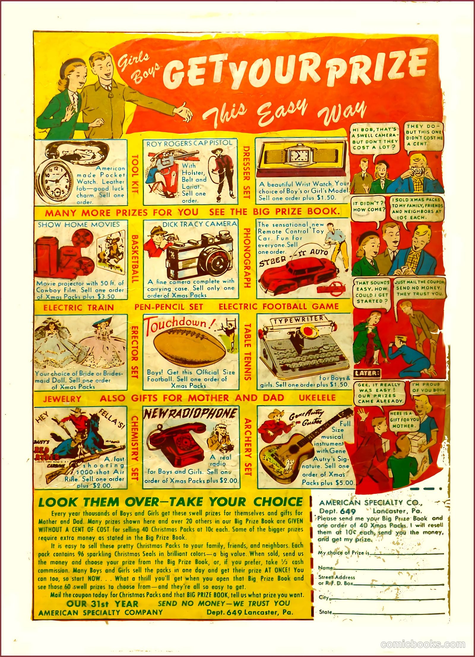 Prize Comics Western #78 (1950) — page 52 of 52