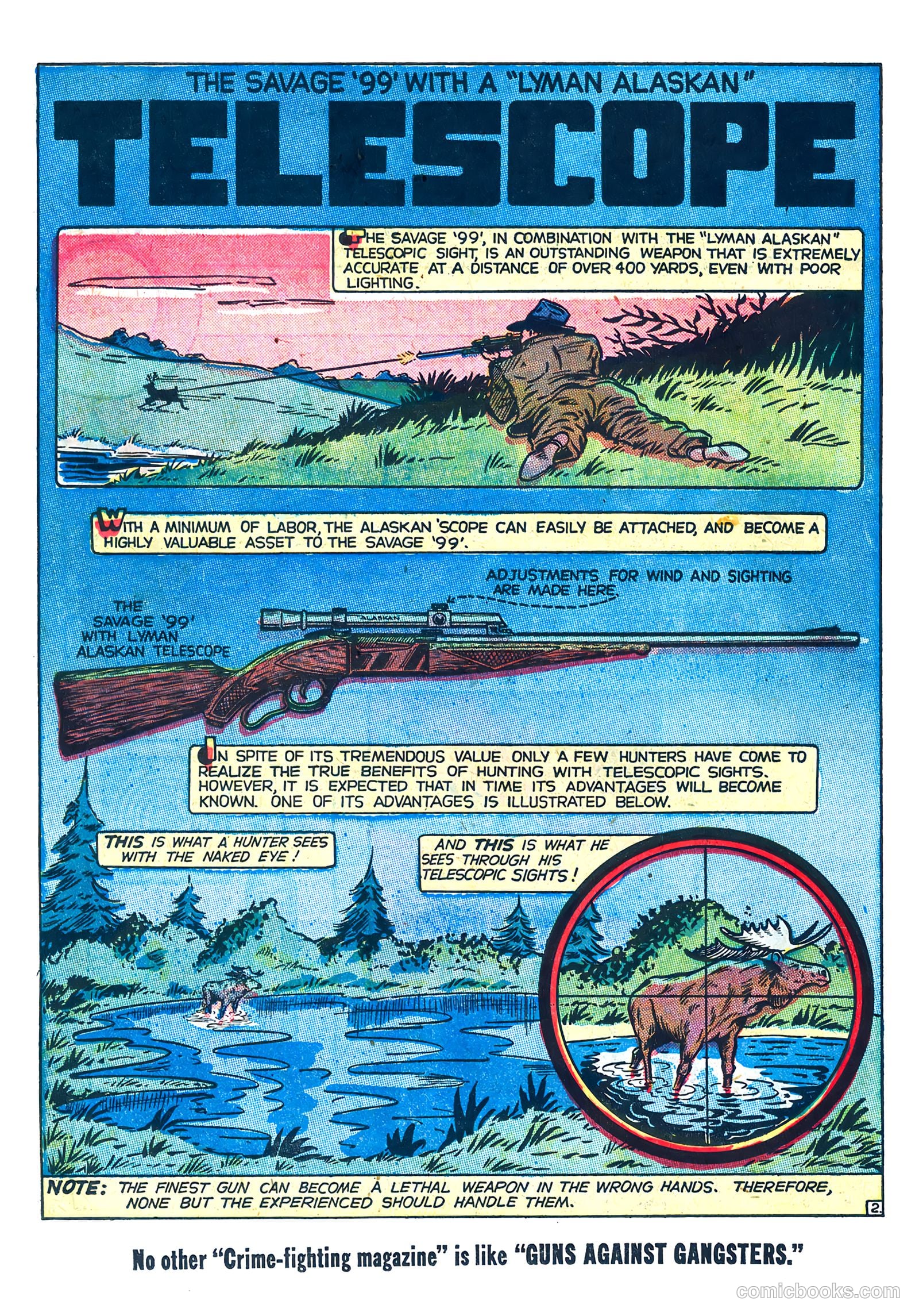Guns Against Gangsters #1 (1948) — page 14 of 36