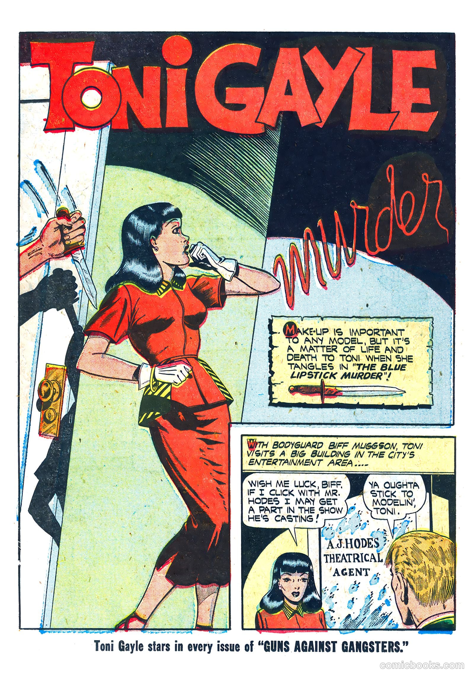 Guns Against Gangsters #1 (1948) — page 16 of 36