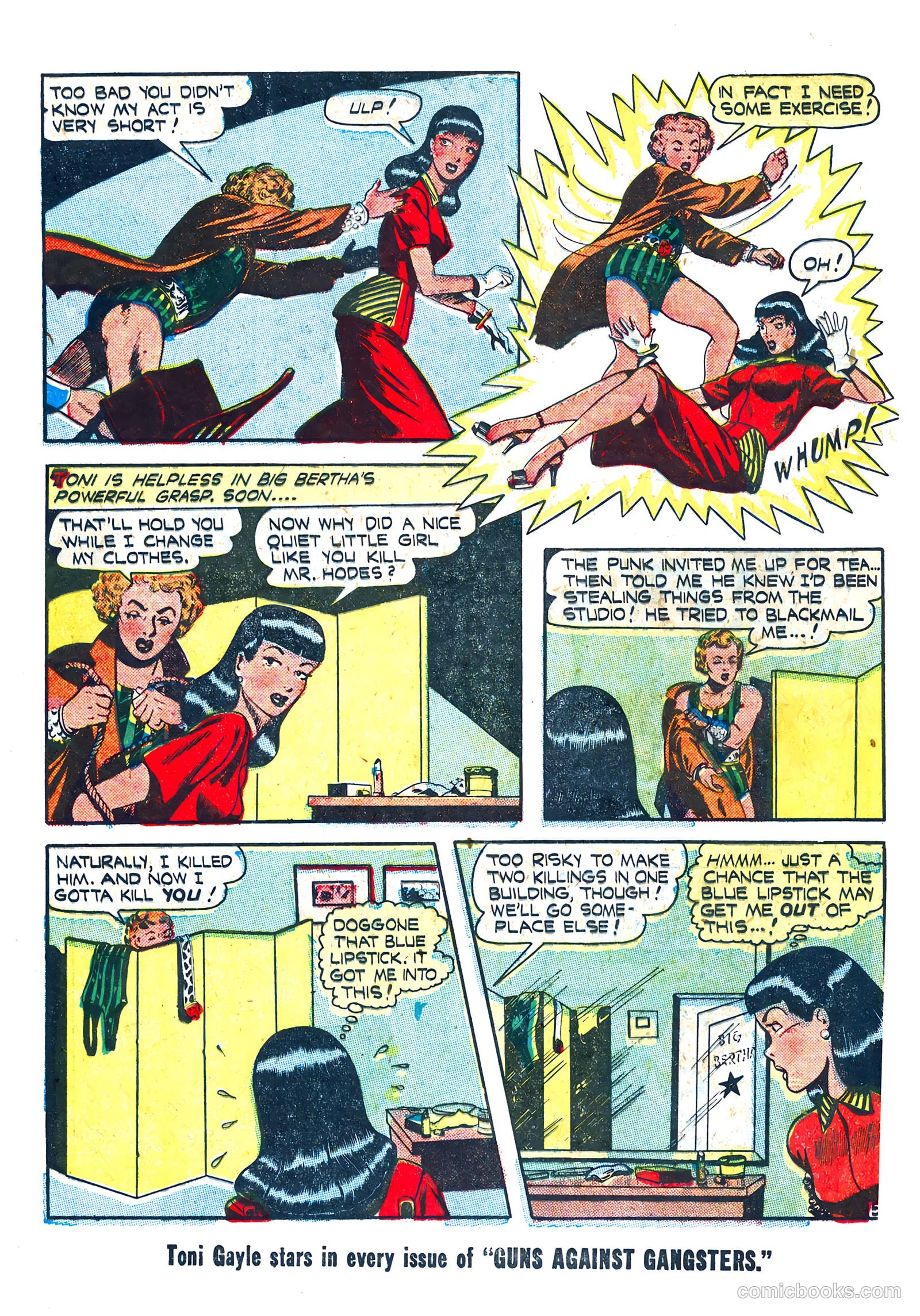 Guns Against Gangsters #1 (1948) — page 20 of 36