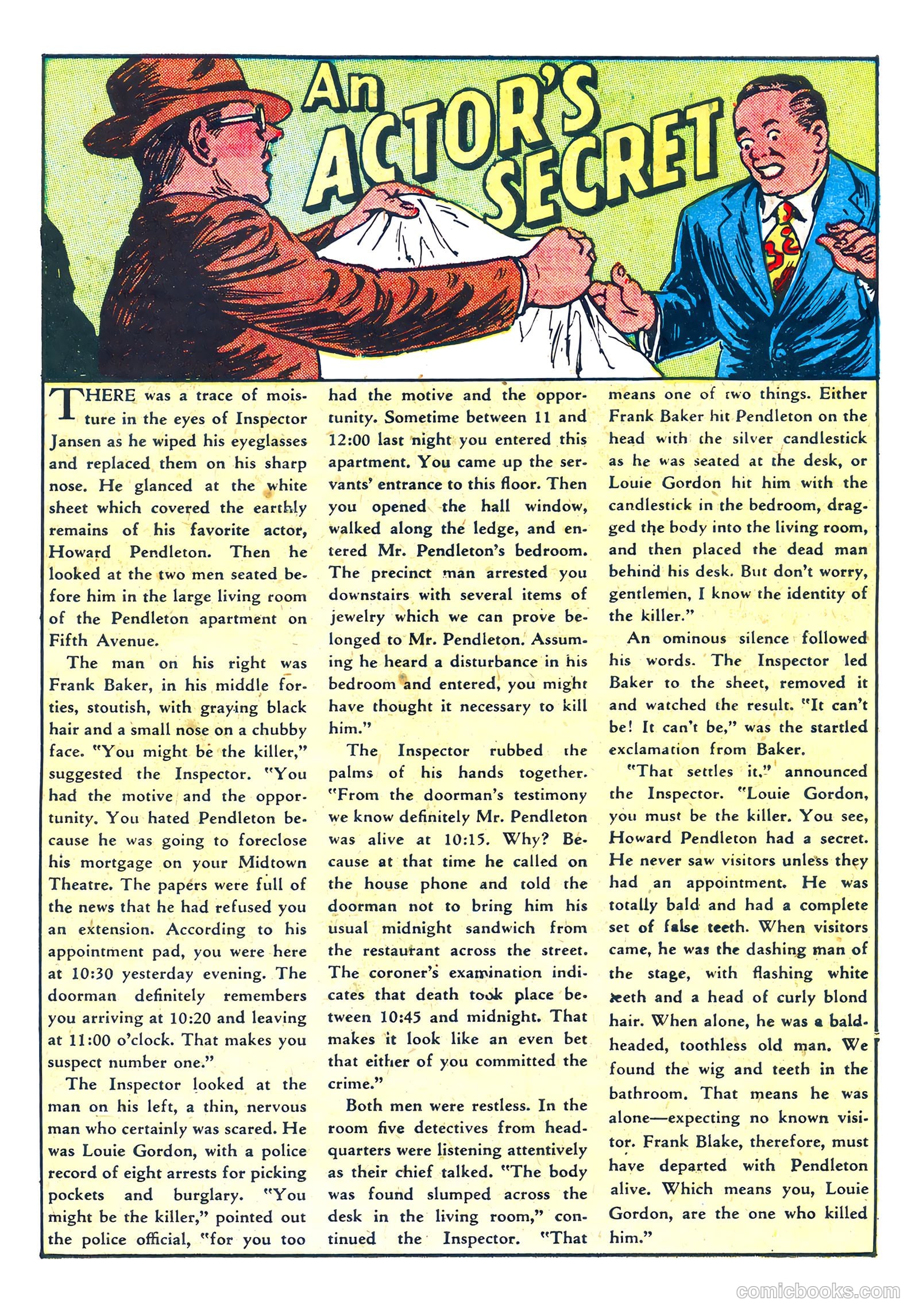 Guns Against Gangsters #1 (1948) — page 27 of 36