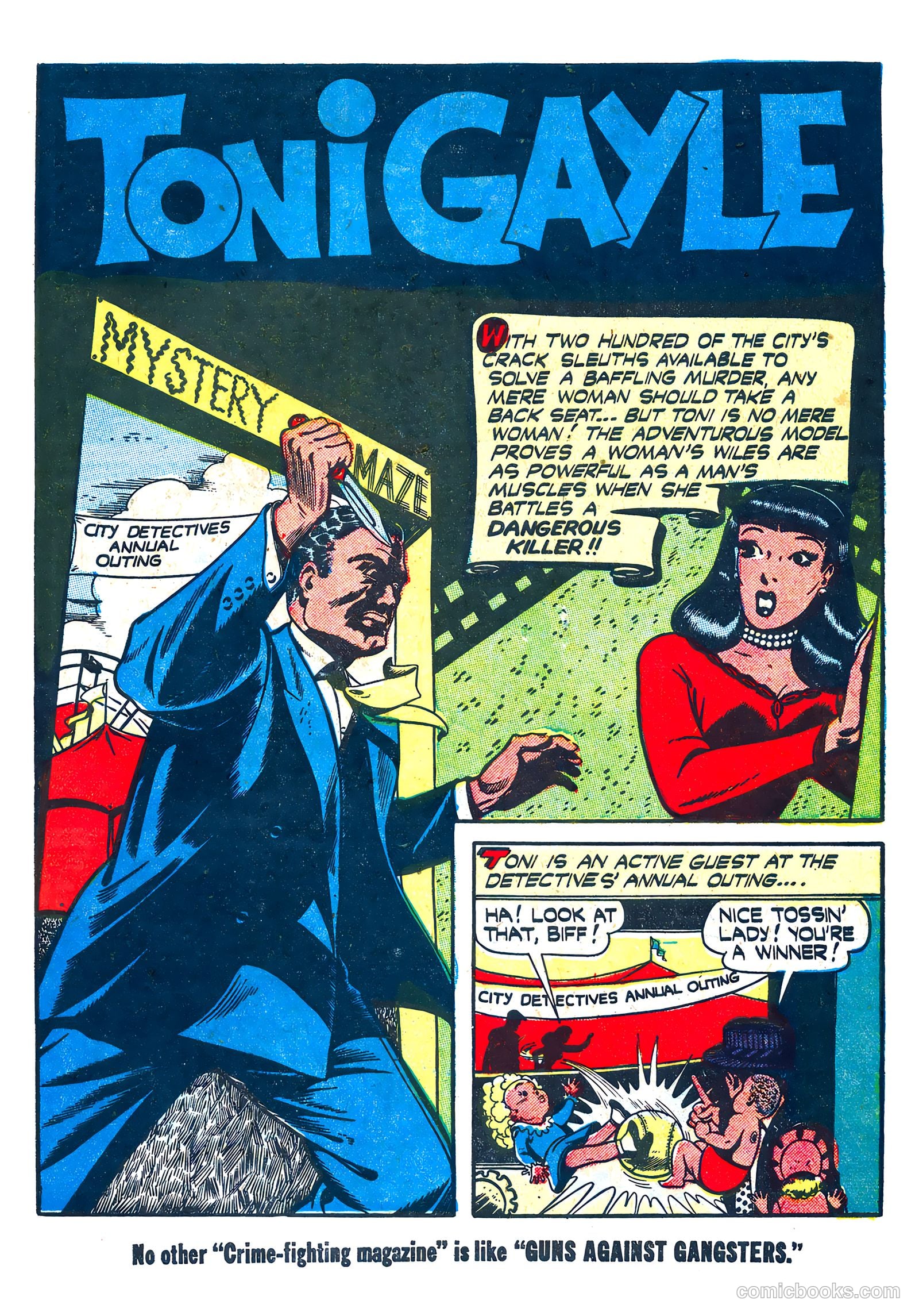 Guns Against Gangsters #1 (1948) — page 29 of 36
