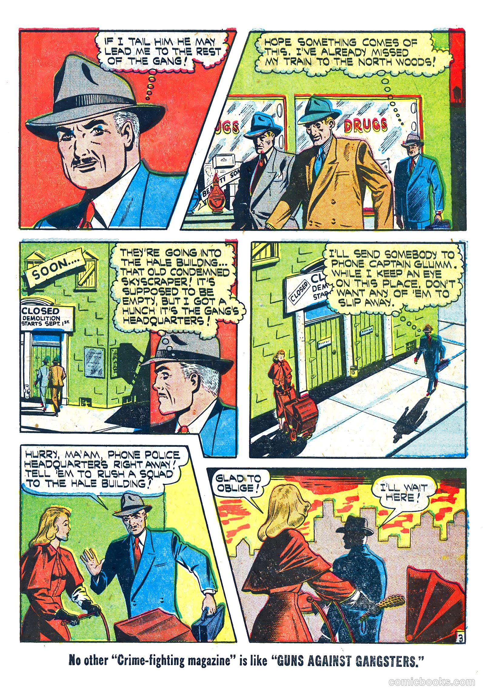 Guns Against Gangsters #7 (1948) — page 5 of 36