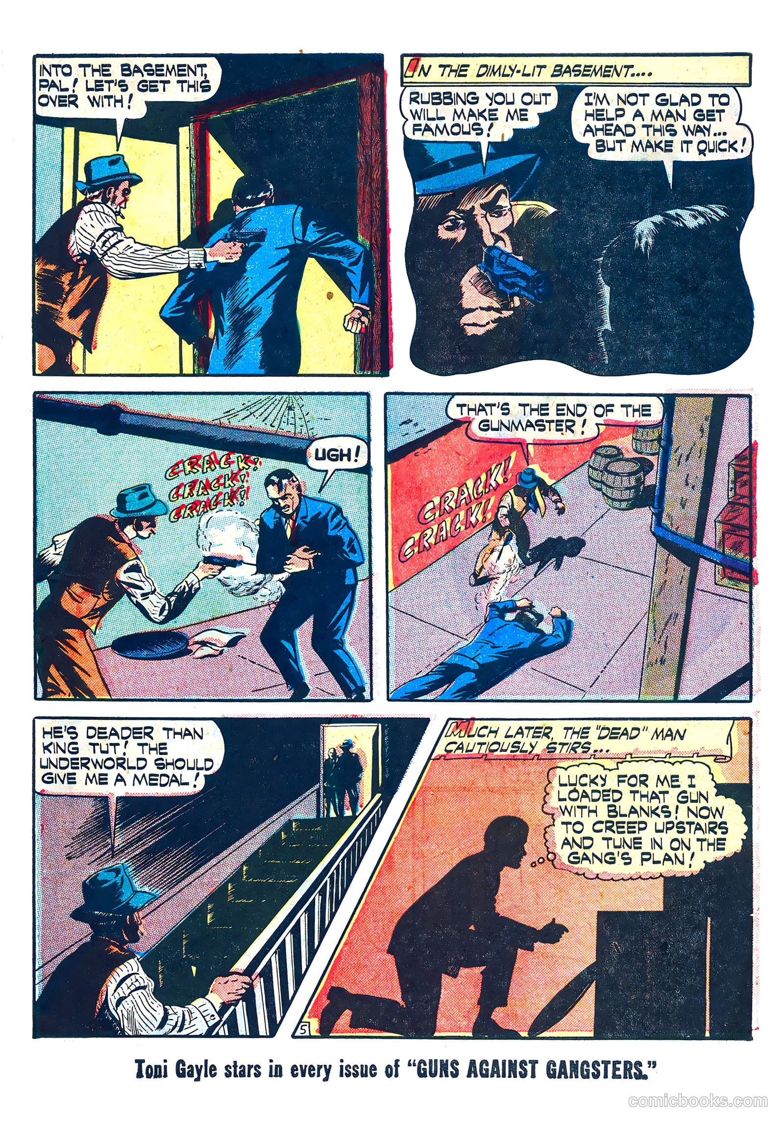 Guns Against Gangsters #7 (1948) — page 7 of 36