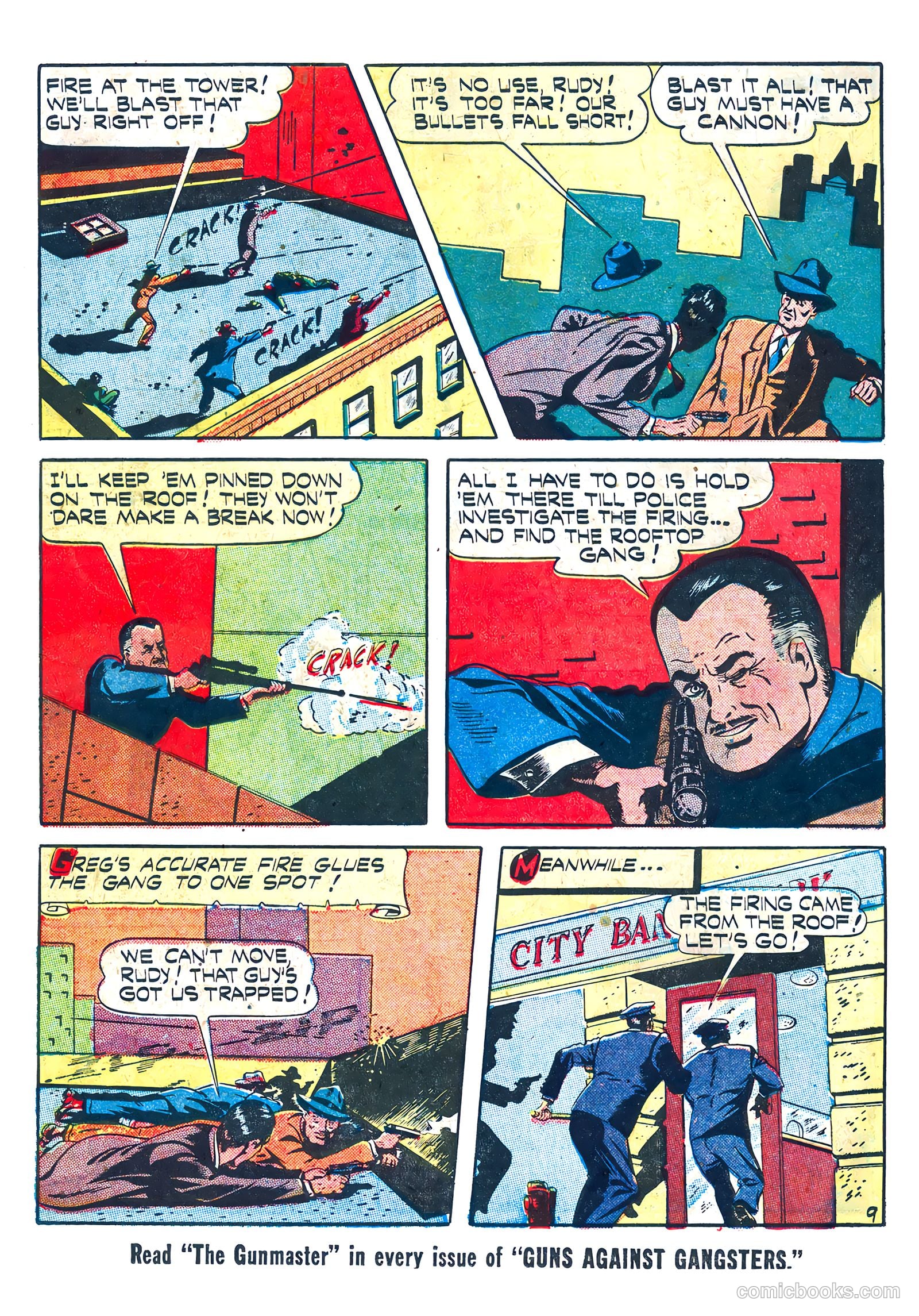 Guns Against Gangsters #7 (1948) — page 11 of 36