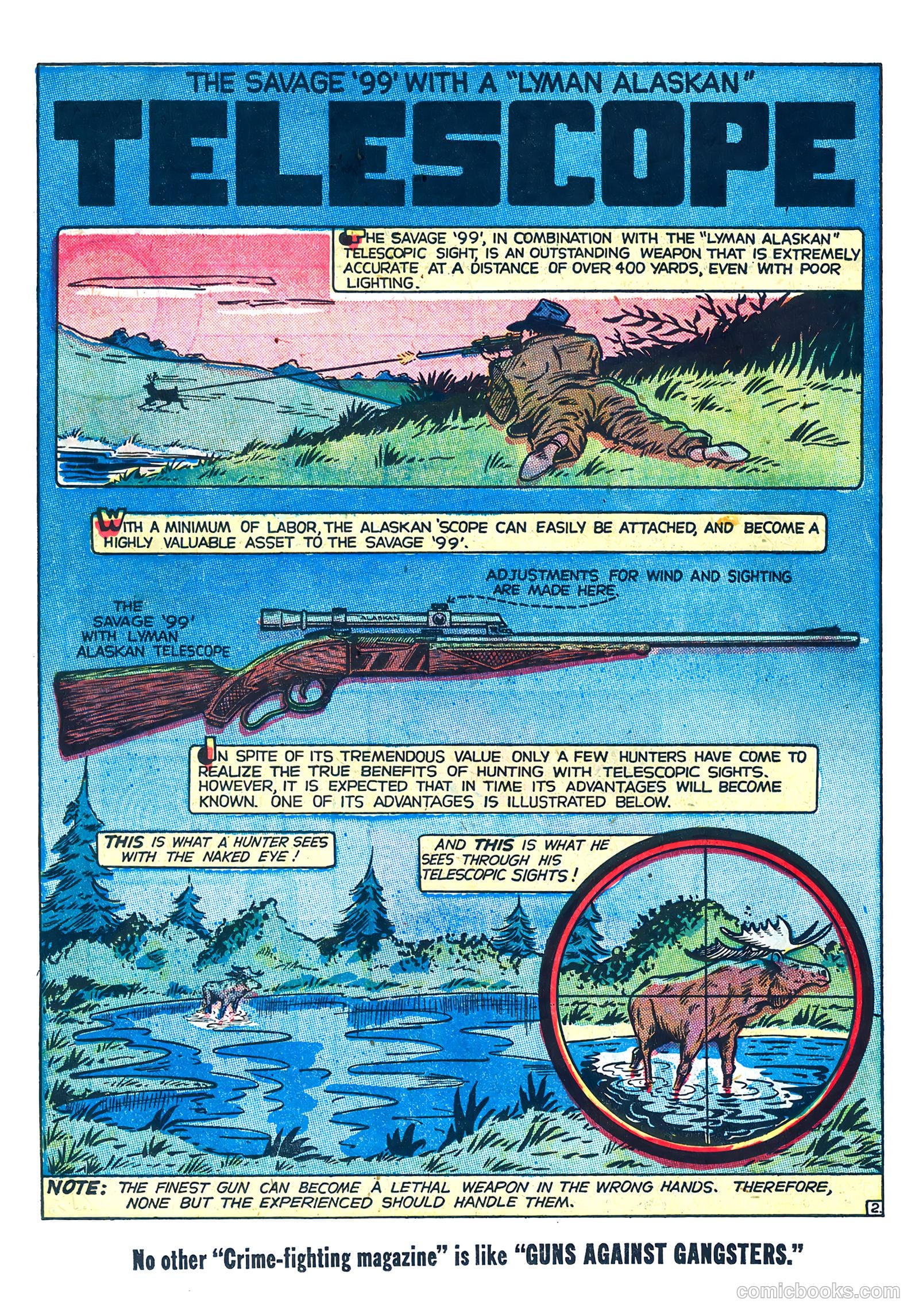Guns Against Gangsters #7 (1948) — page 14 of 36