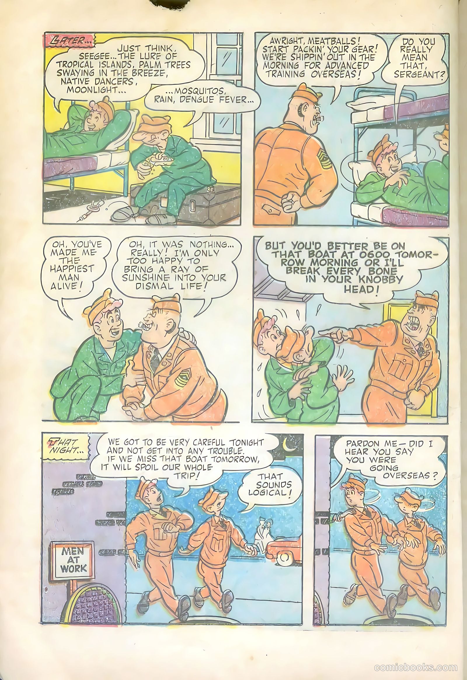 Dogface Dooley #5 (1950) — page 4 of 36