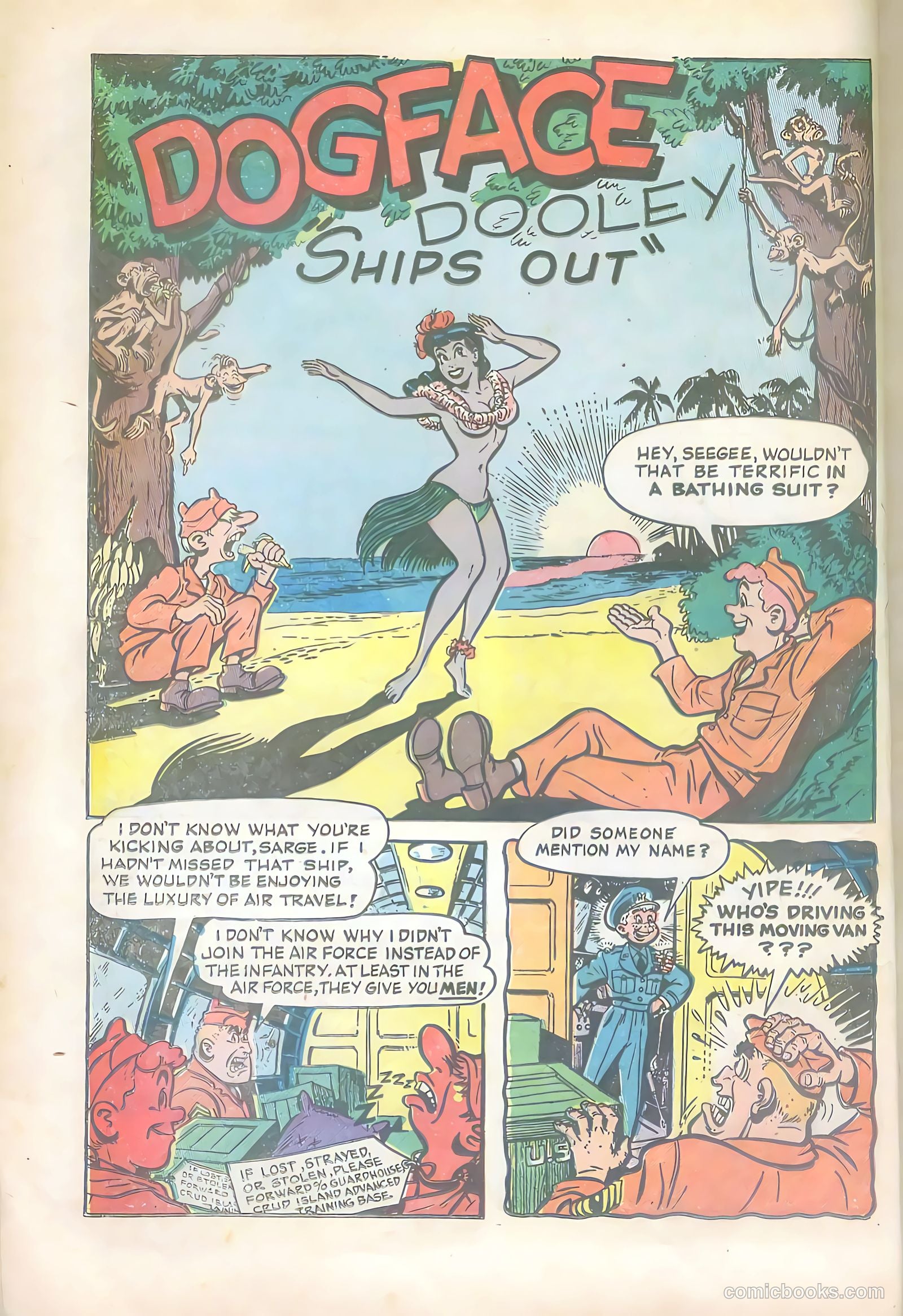 Dogface Dooley #5 (1950) — page 10 of 36