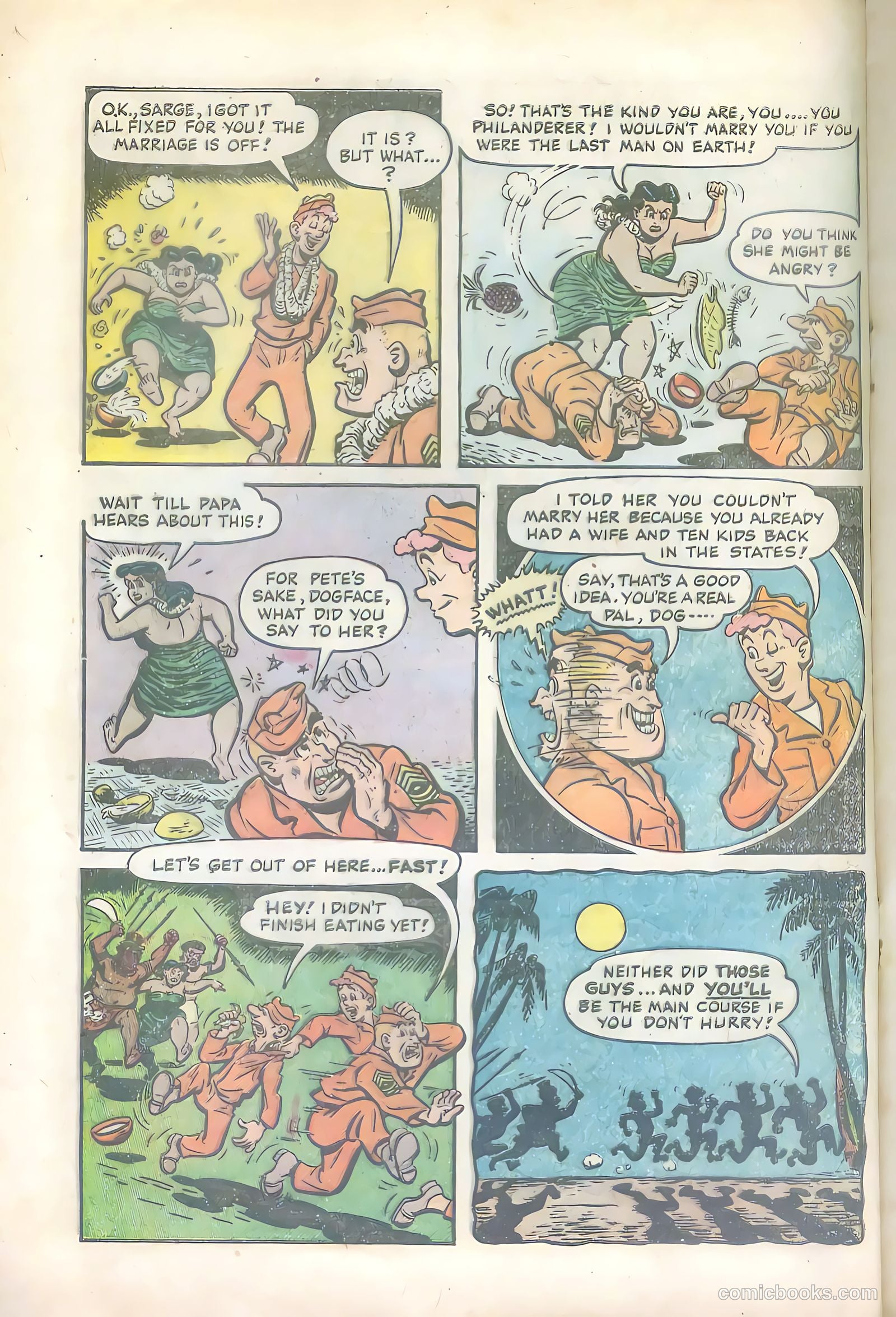 Dogface Dooley #5 (1950) — page 16 of 36
