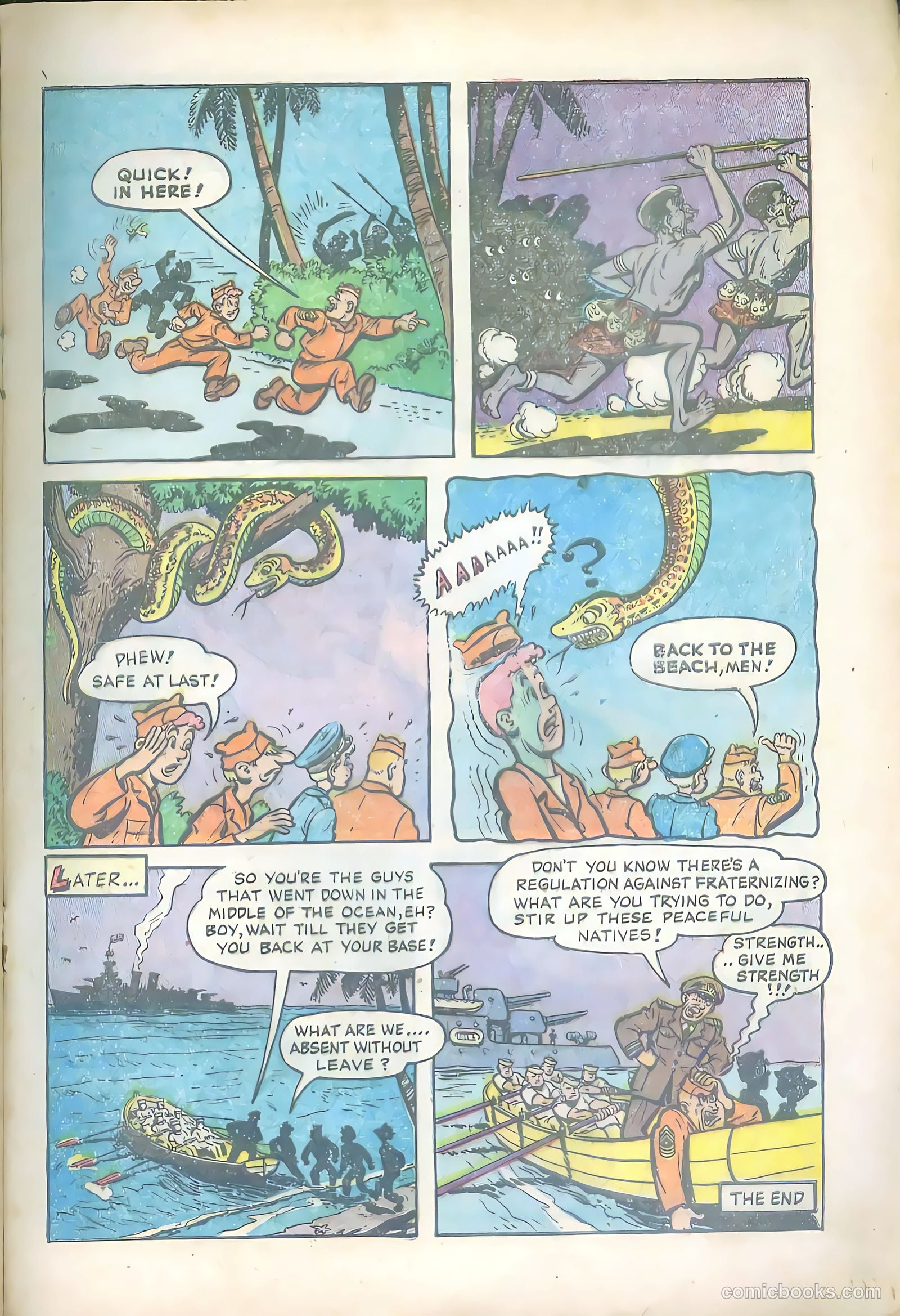 Dogface Dooley #5 (1950) — page 17 of 36