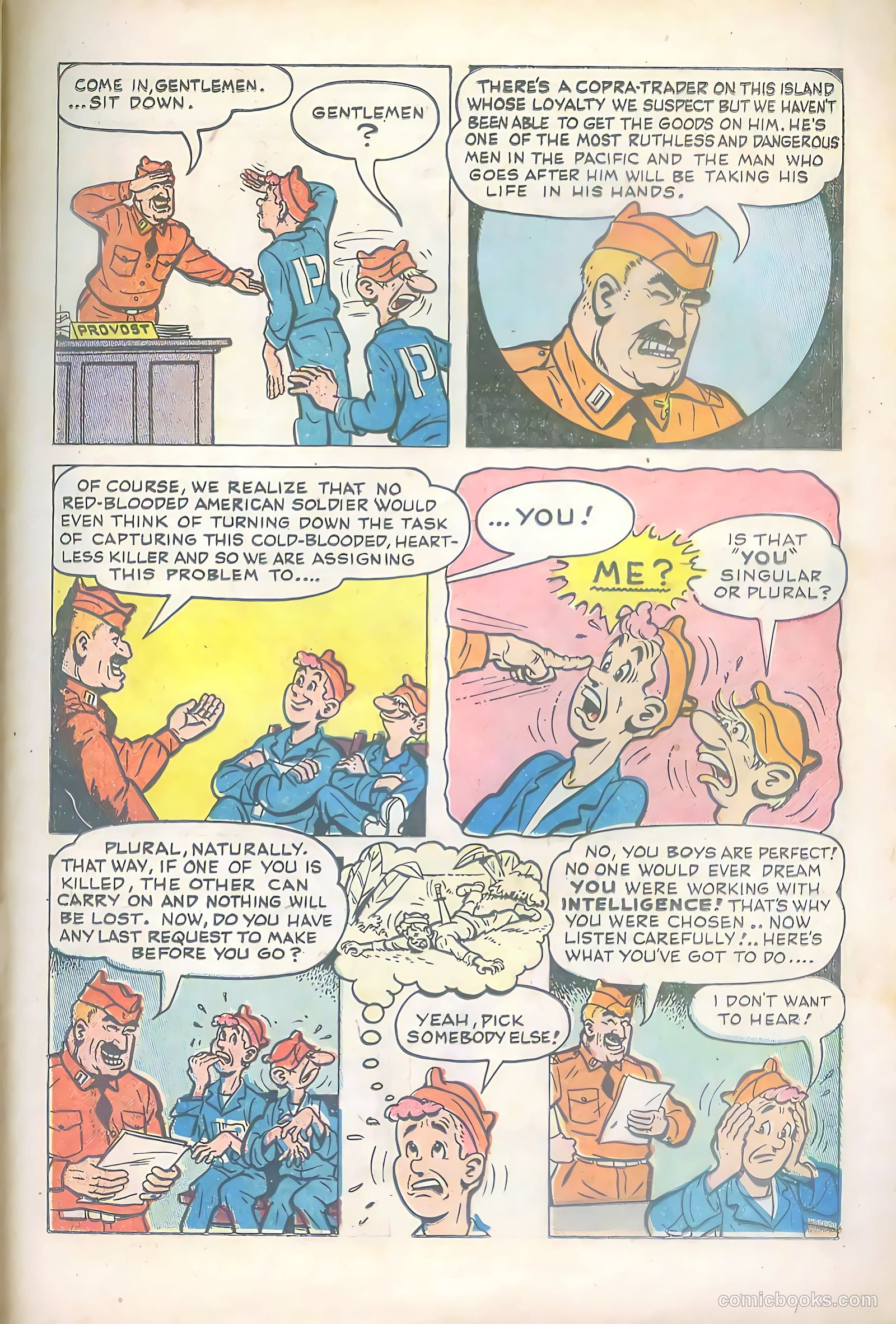 Dogface Dooley #5 (1950) — page 27 of 36