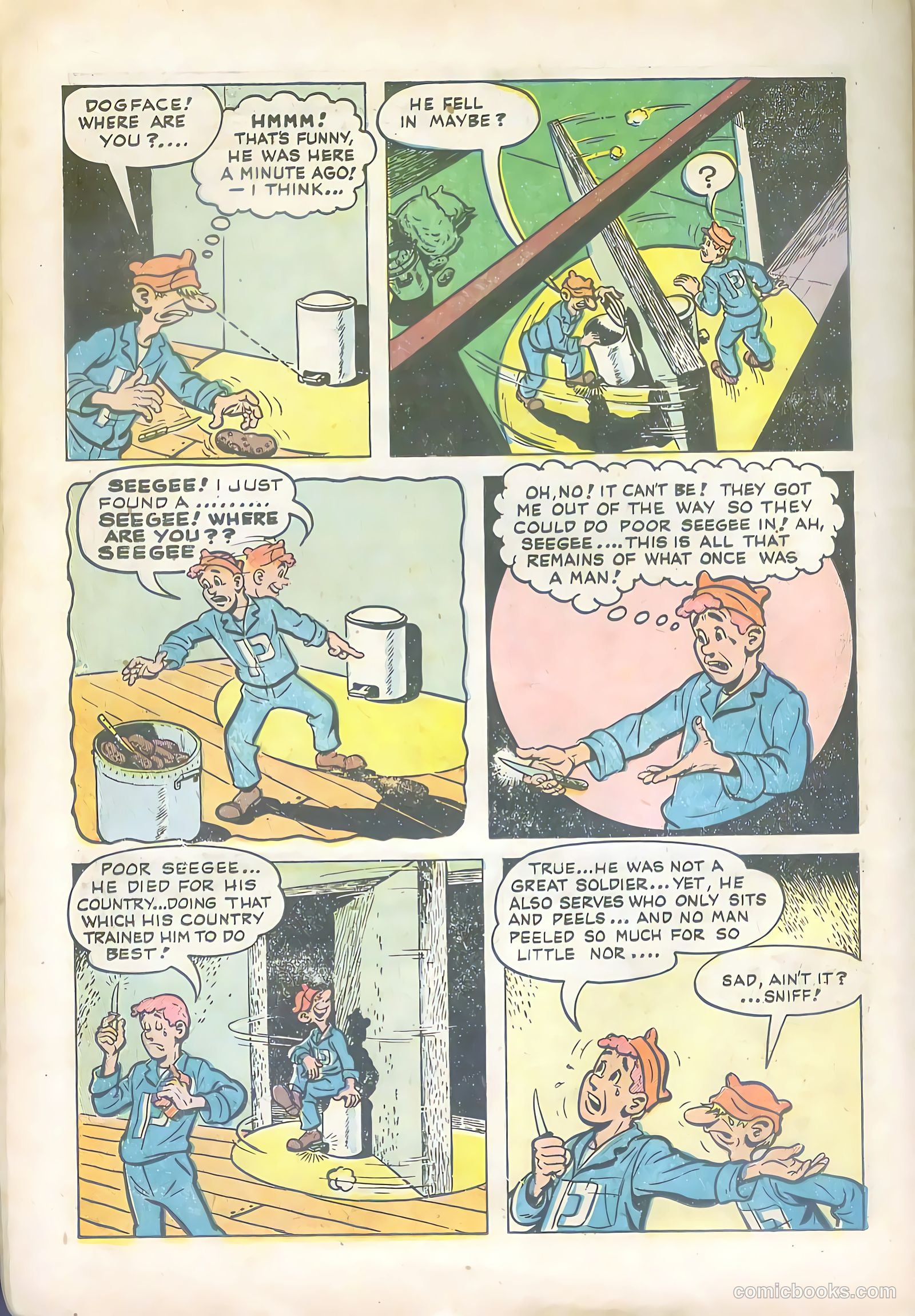 Dogface Dooley #5 (1950) — page 30 of 36