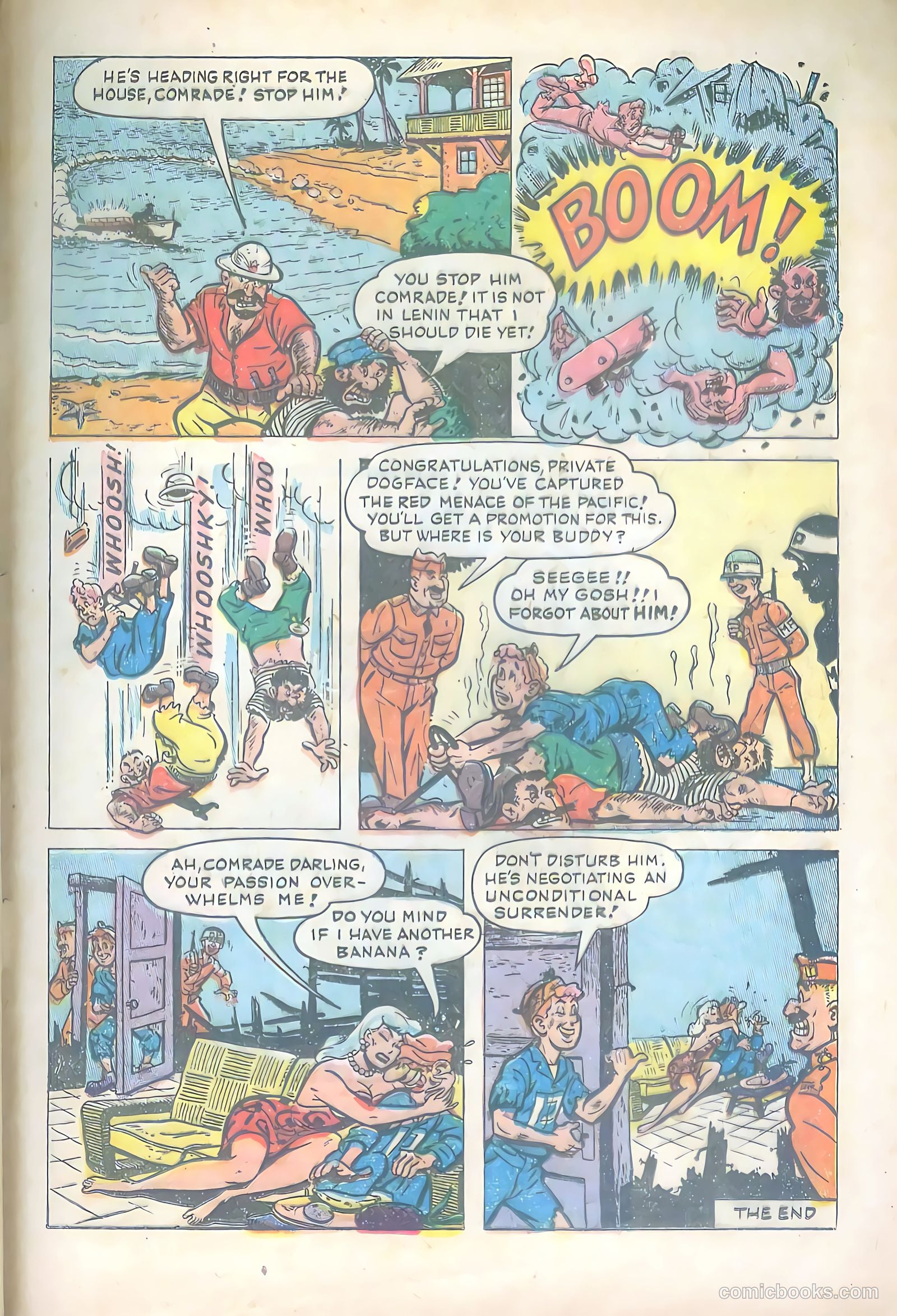 Dogface Dooley #5 (1950) — page 33 of 36