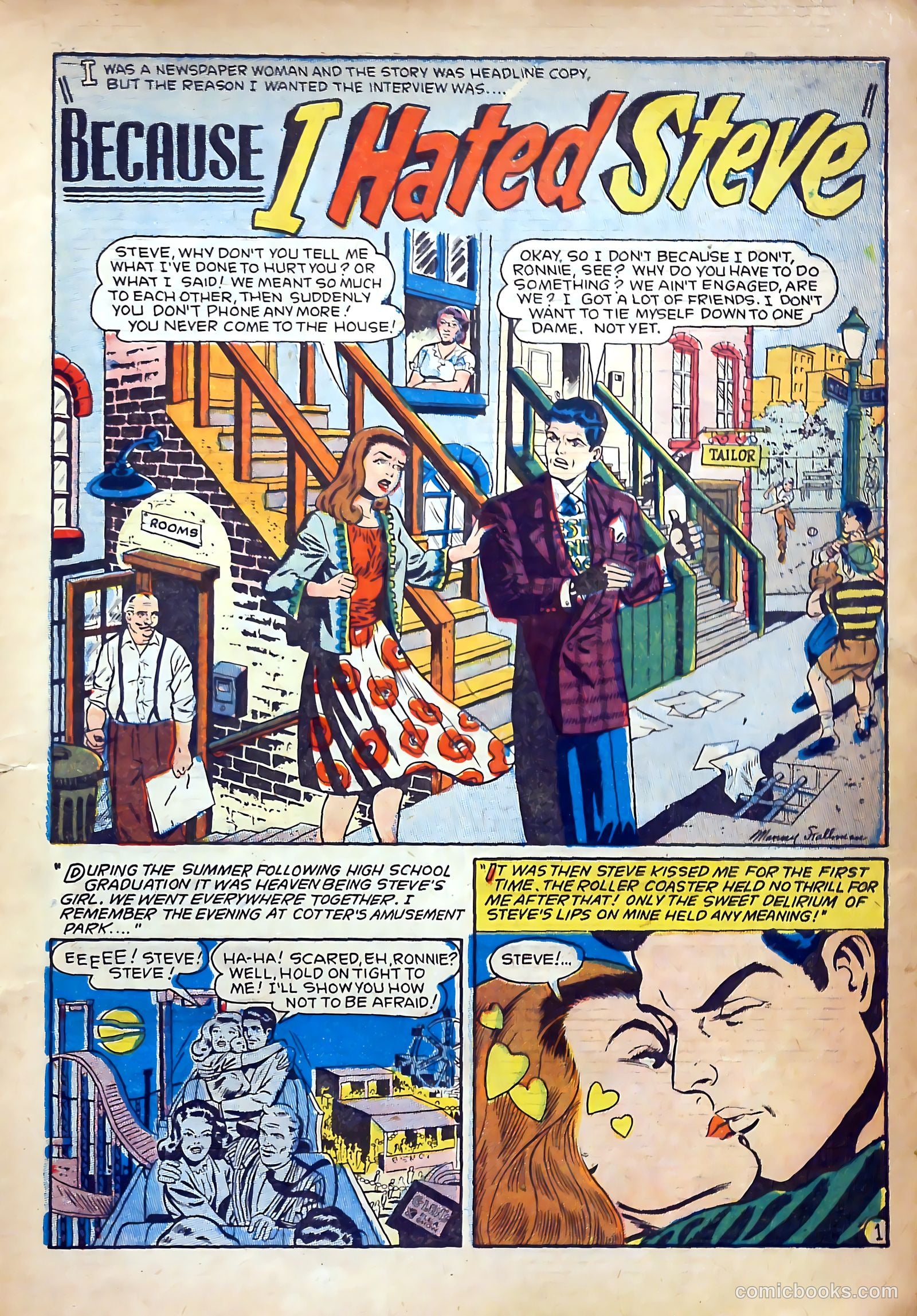 True-to-Life Romances #1 (1949) — page 3 of 36