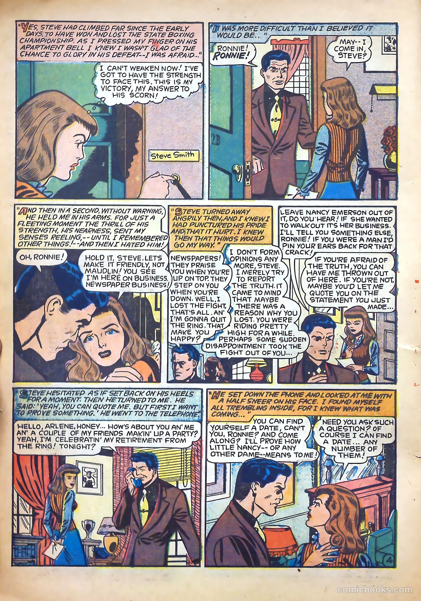 True-to-Life Romances #1 (1949) — page 6 of 36