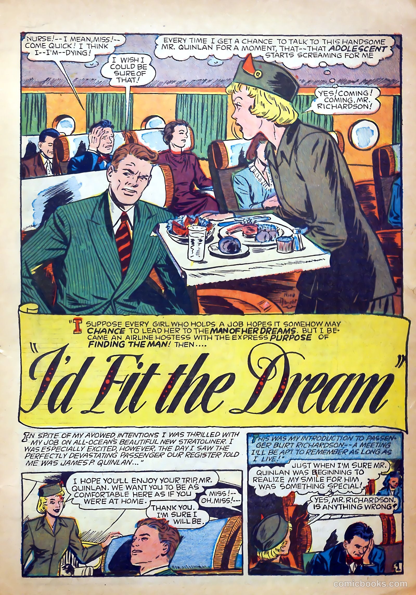 True-to-Life Romances #1 (1949) — page 19 of 36