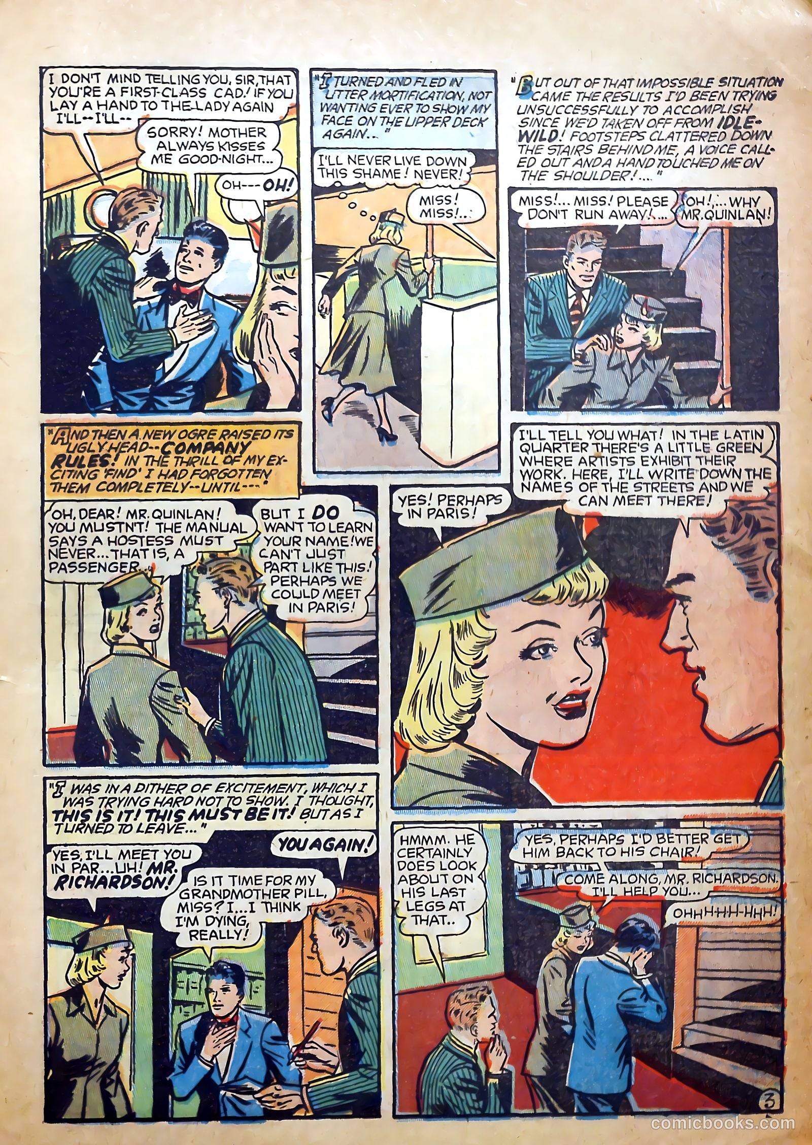 True-to-Life Romances #1 (1949) — page 21 of 36
