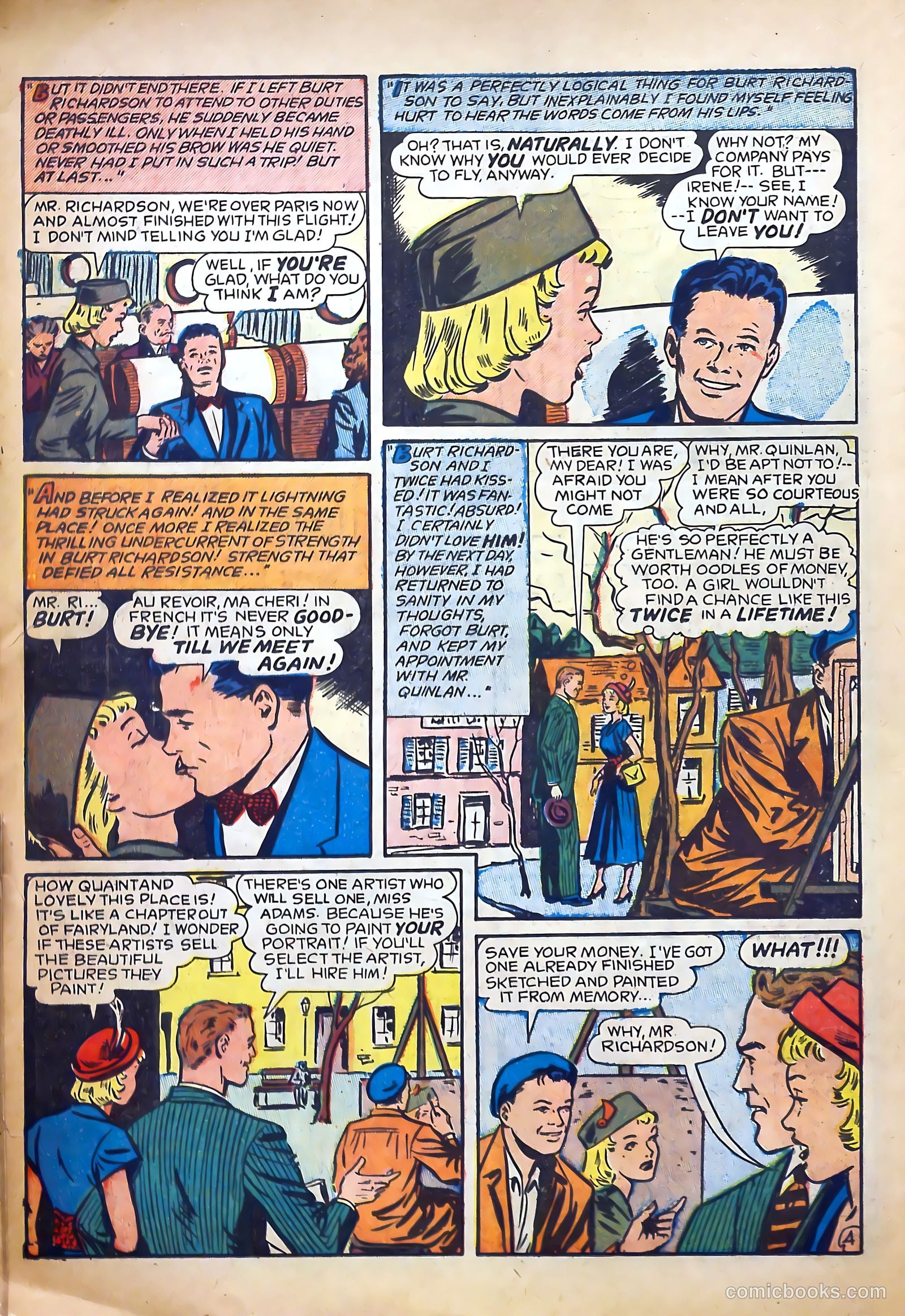 True-to-Life Romances #1 (1949) — page 22 of 36