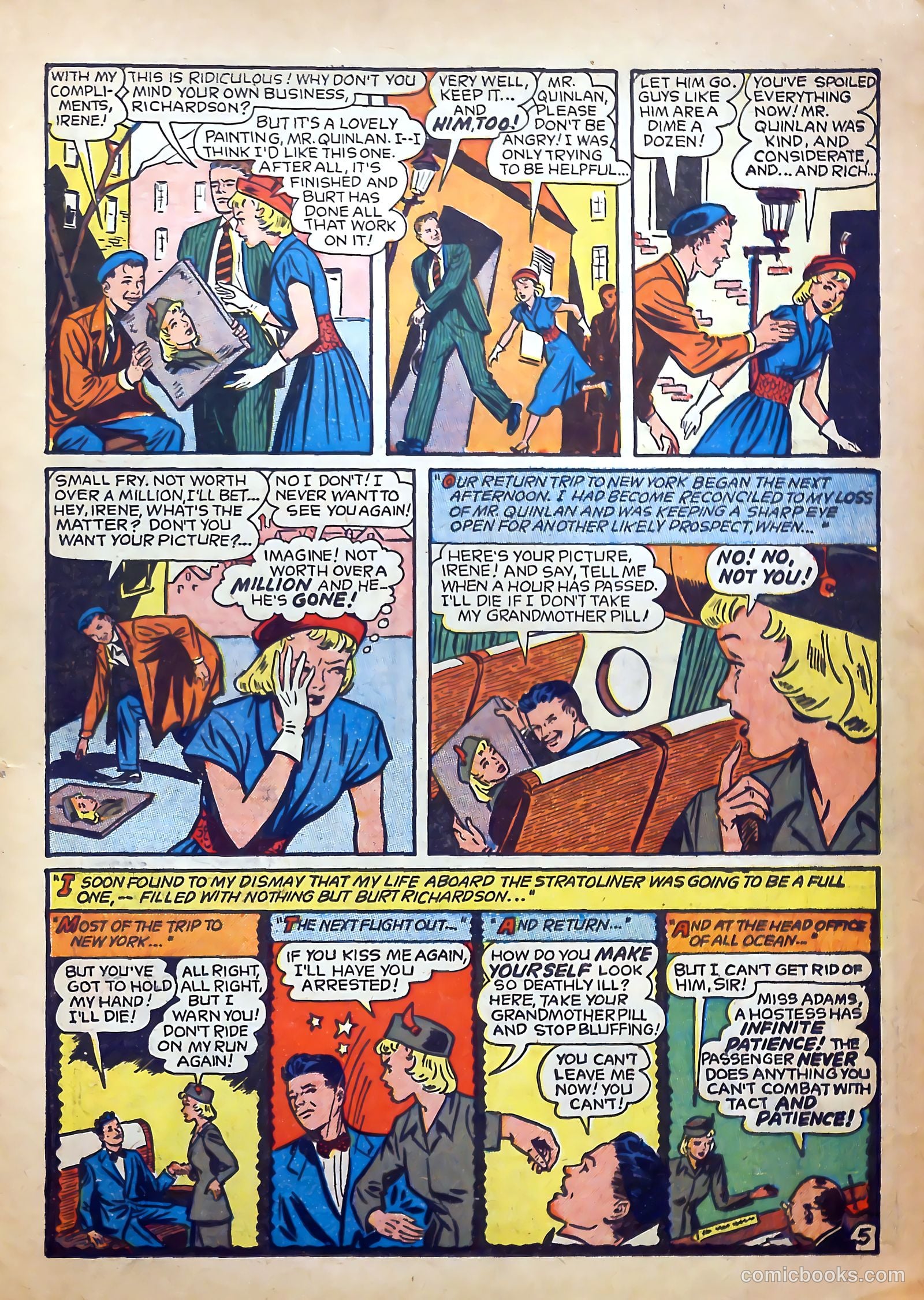 True-to-Life Romances #1 (1949) — page 23 of 36