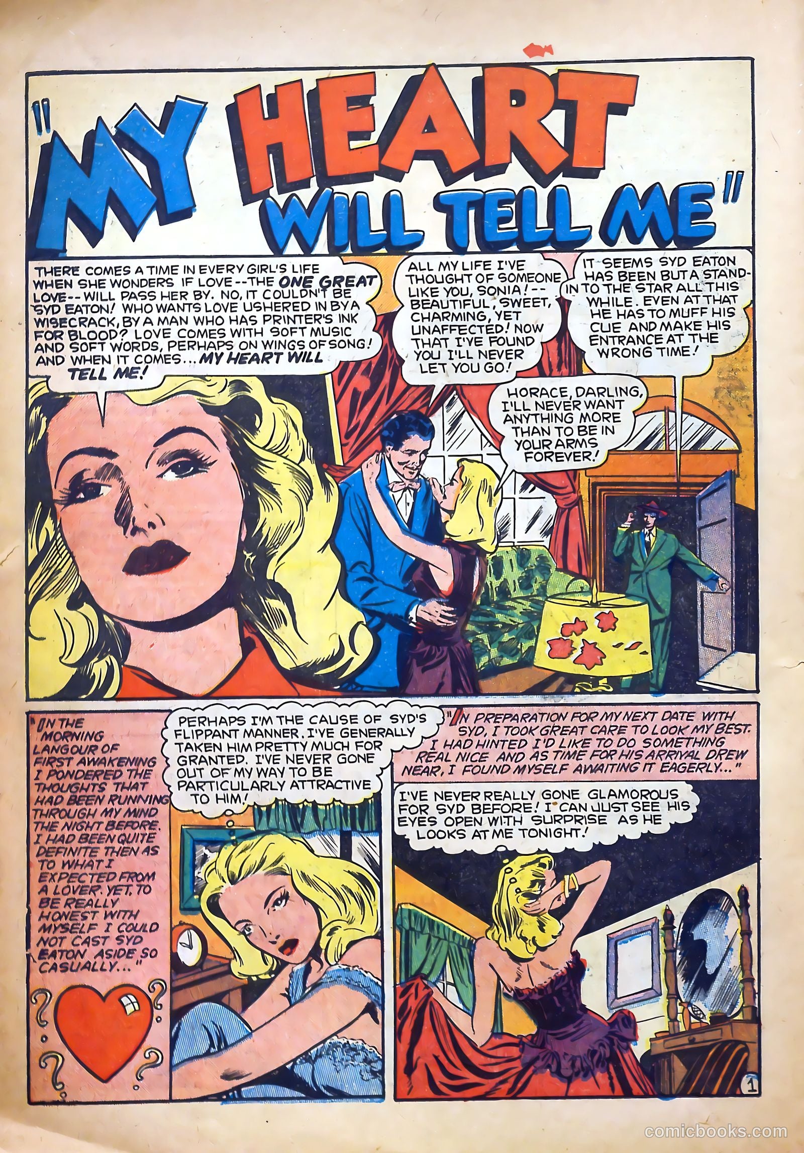 True-to-Life Romances #1 (1949) — page 26 of 36