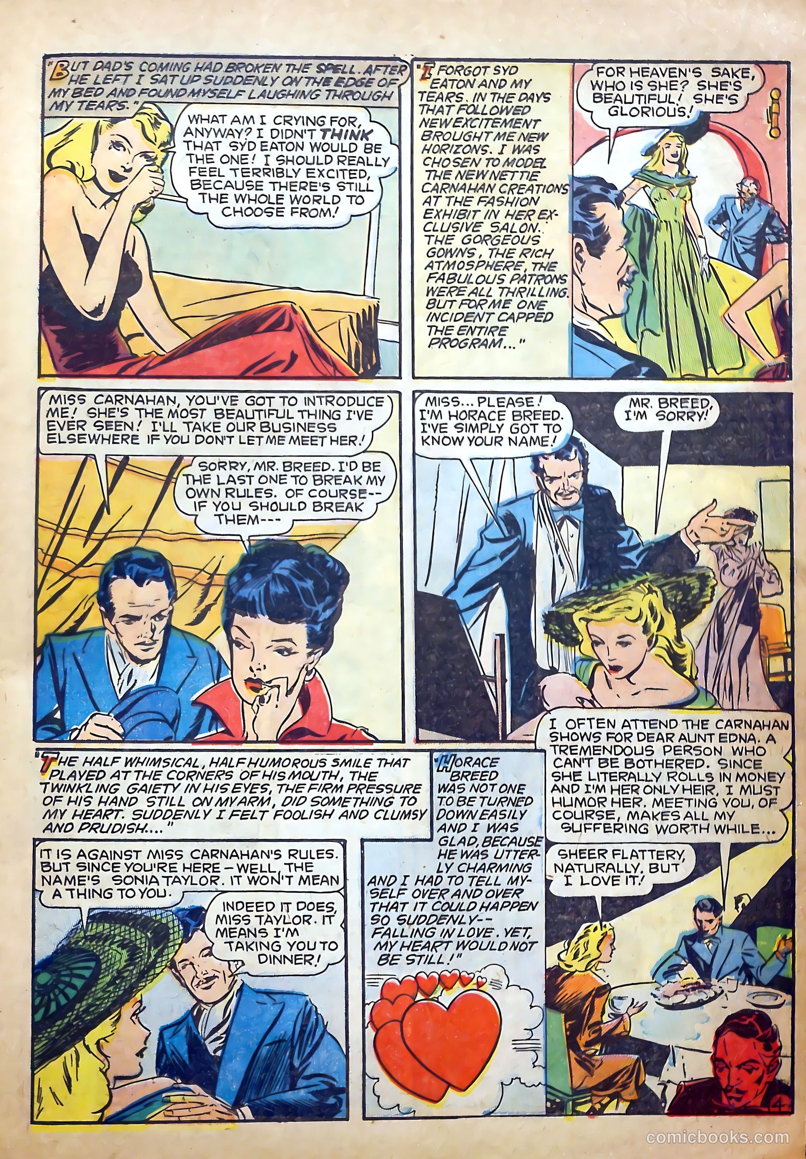 True-to-Life Romances #1 (1949) — page 29 of 36