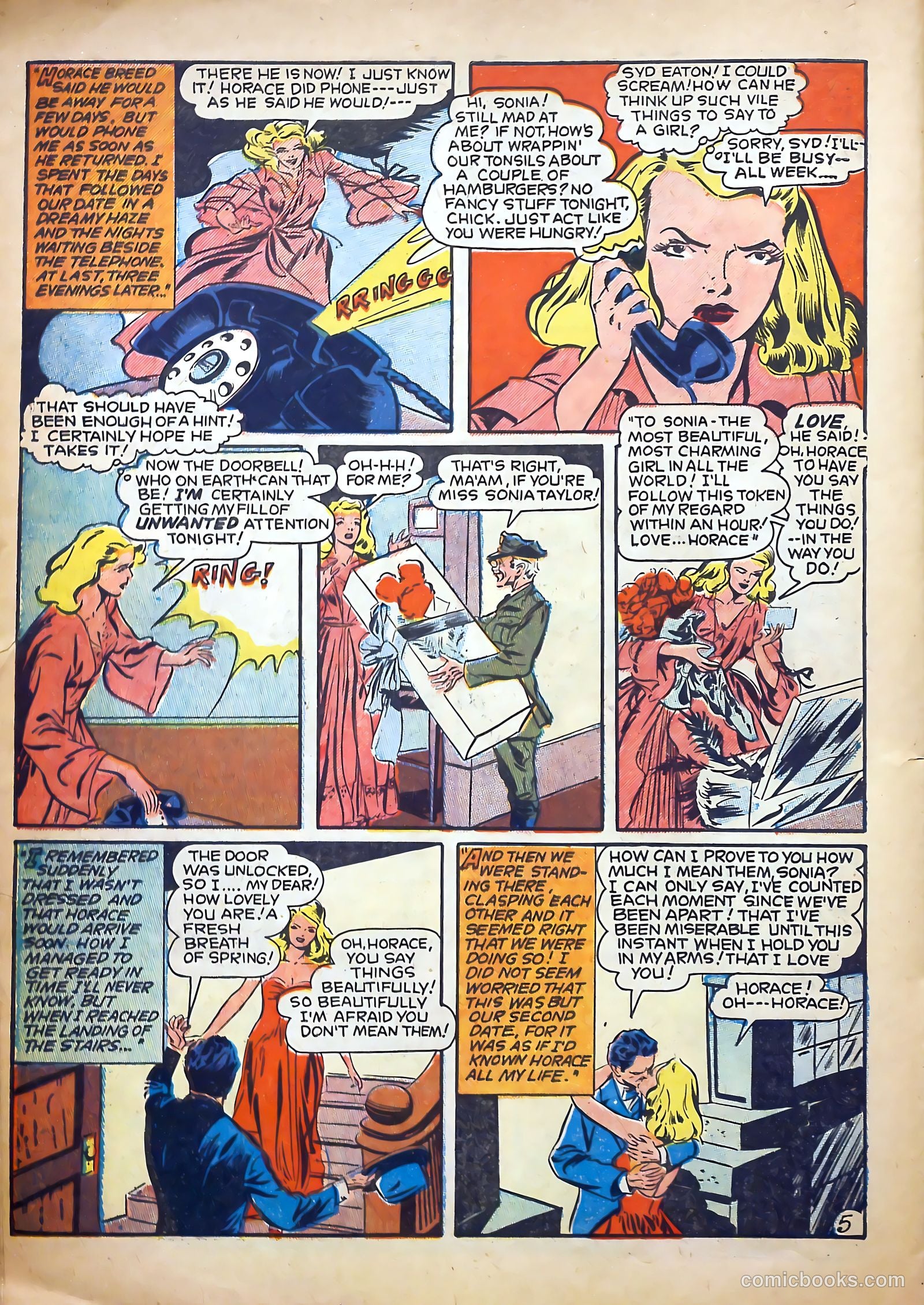 True-to-Life Romances #1 (1949) — page 30 of 36