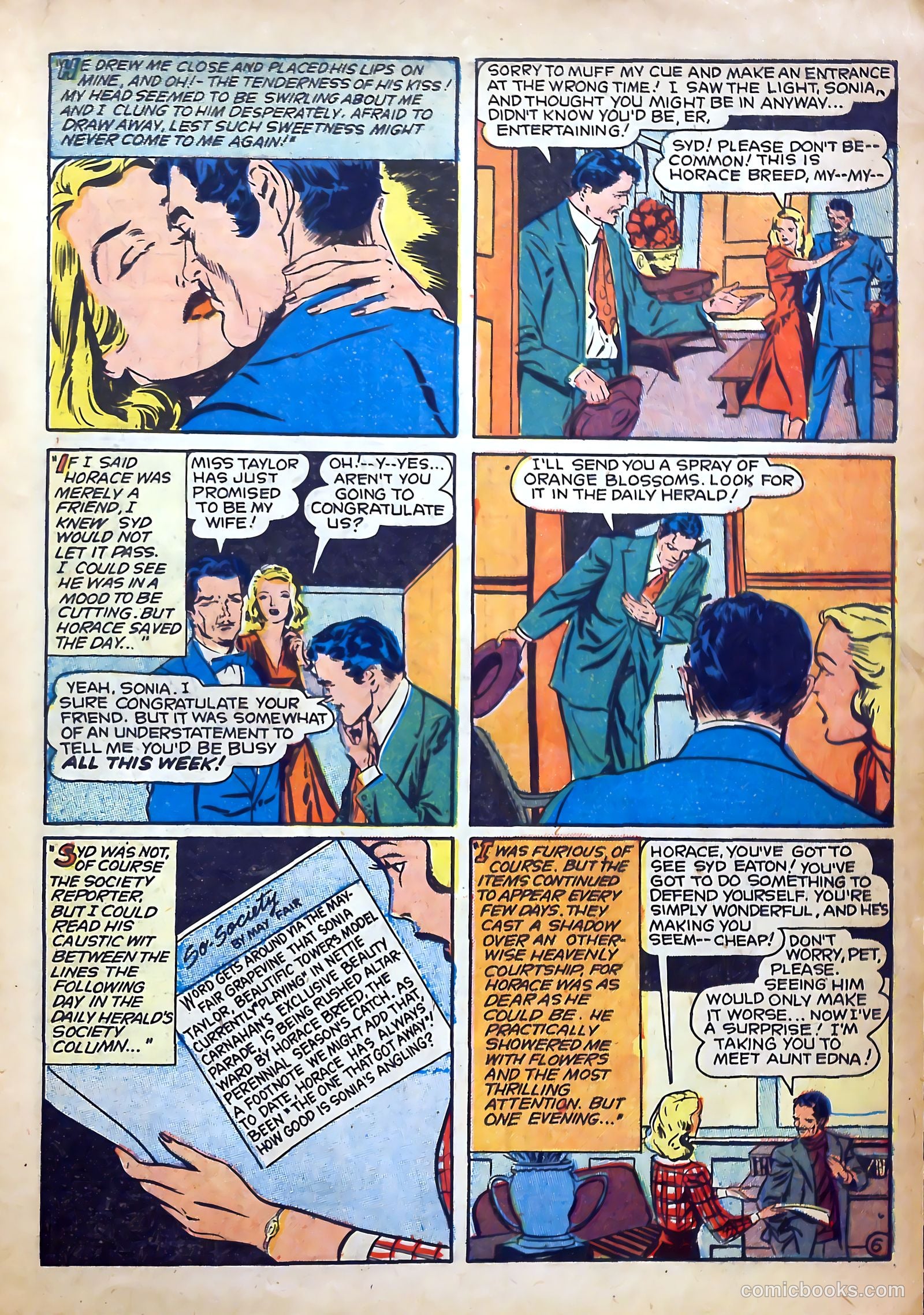 True-to-Life Romances #1 (1949) — page 31 of 36