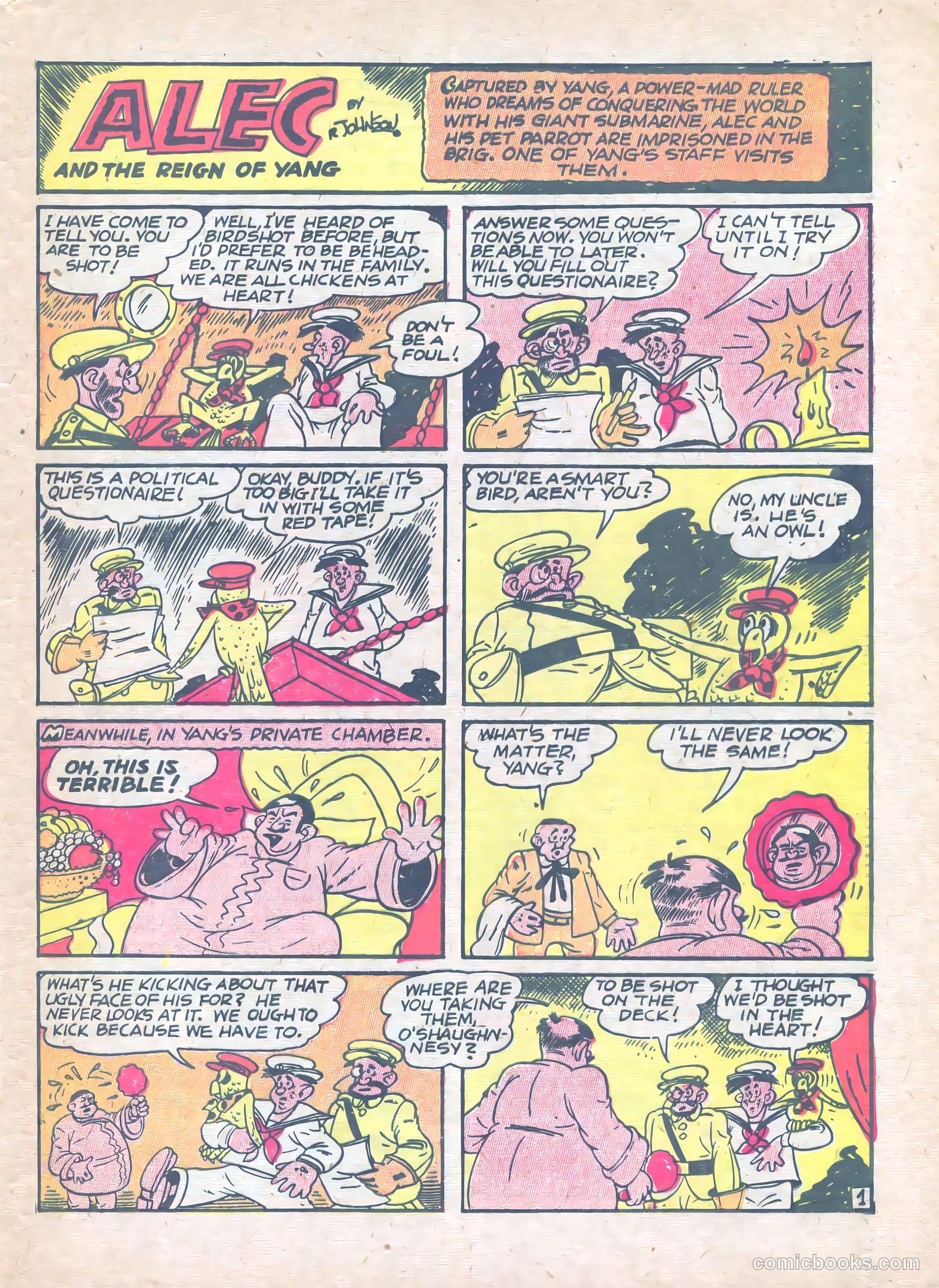[Holyoke One-Shot] #8 (1944) — page 9 of 36