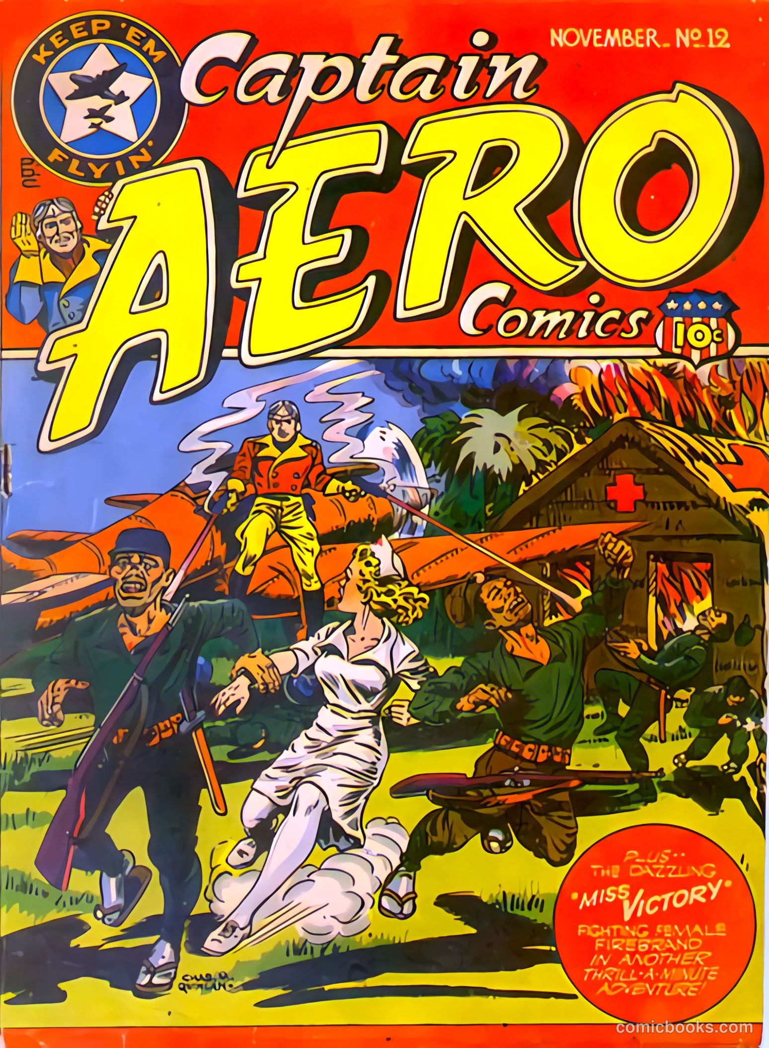 Captain Aero Comics #12