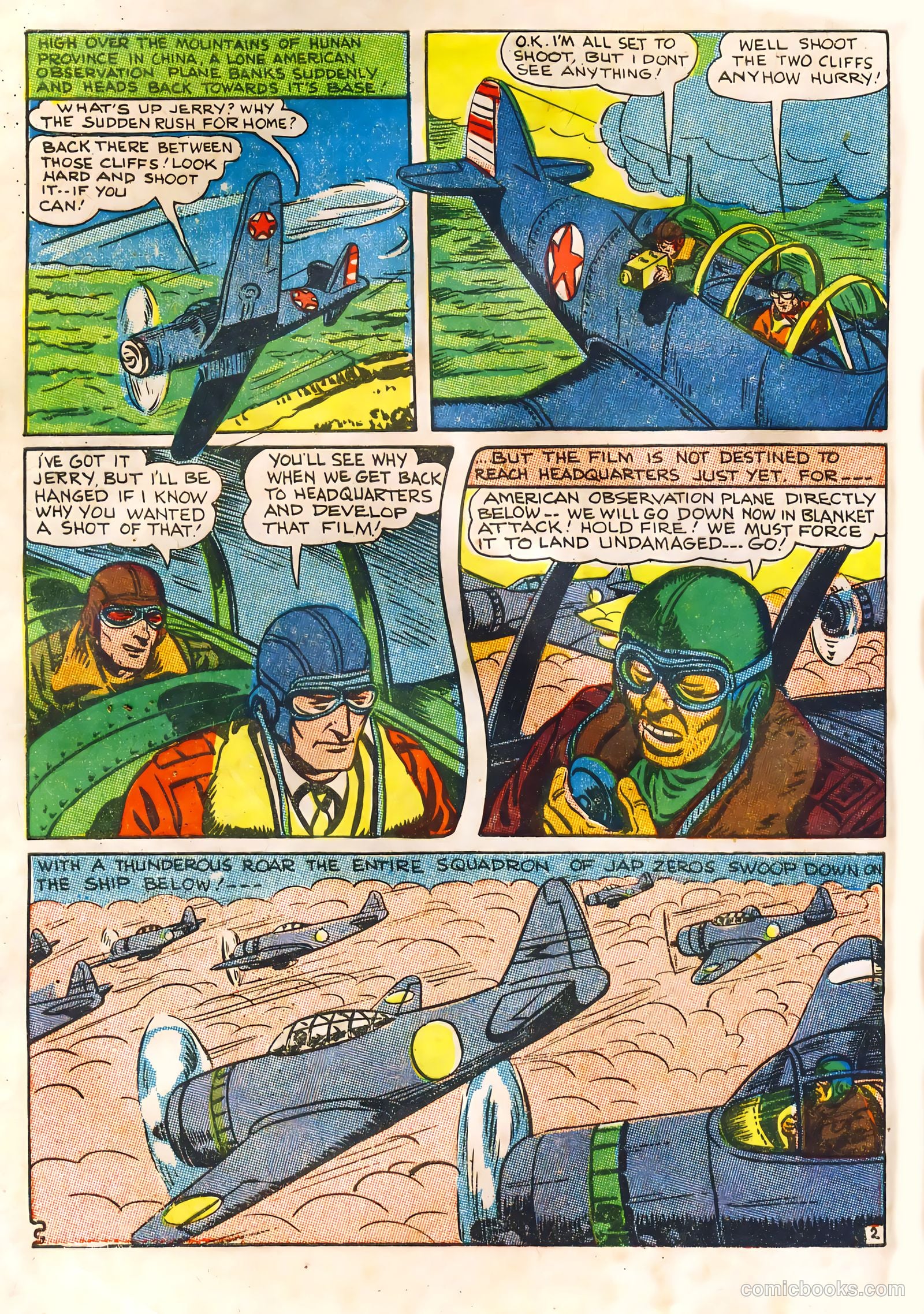 Captain Aero Comics #12 (1941) — page 3 of 57