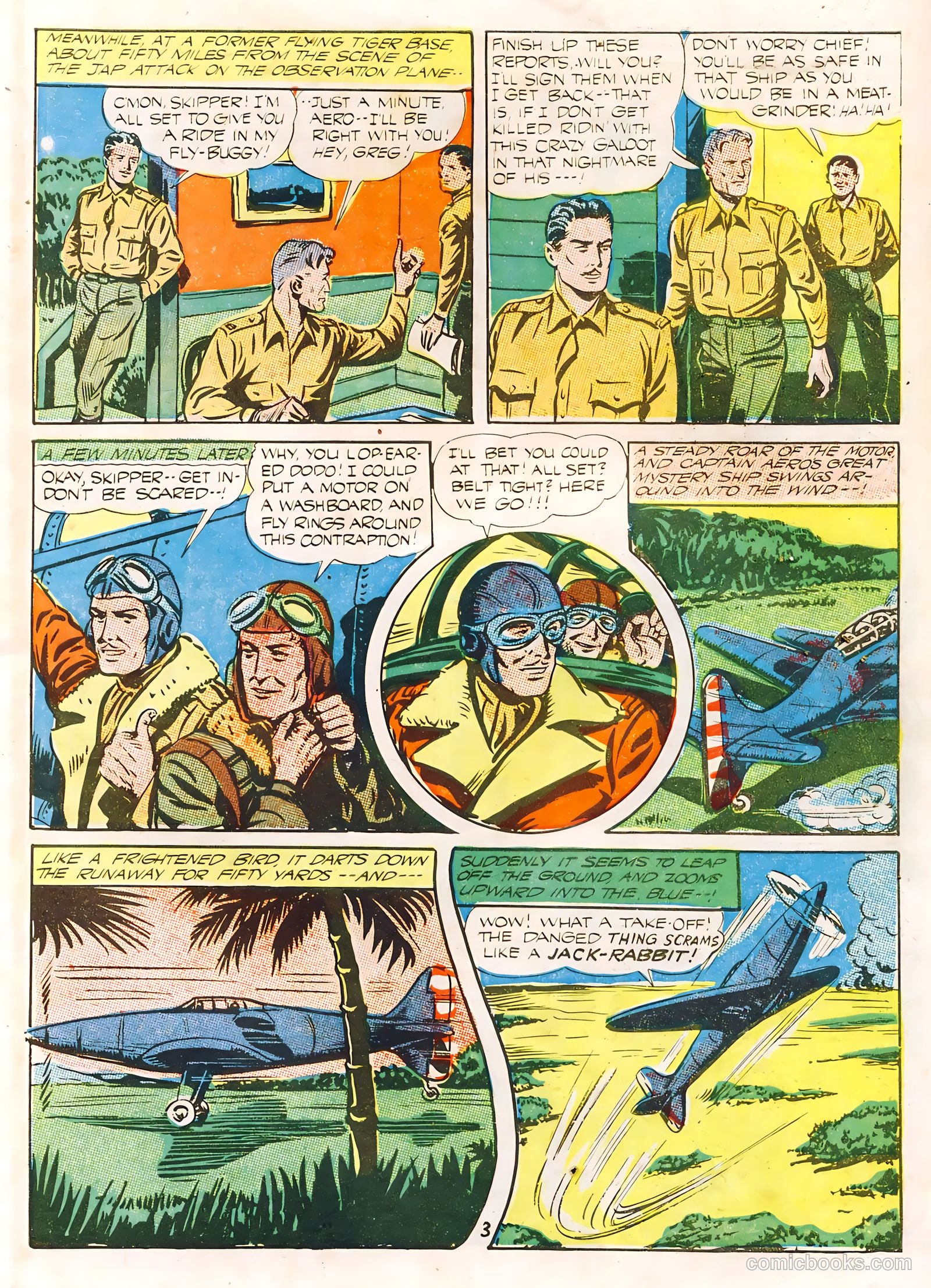 Captain Aero Comics #12 (1941) — page 4 of 57