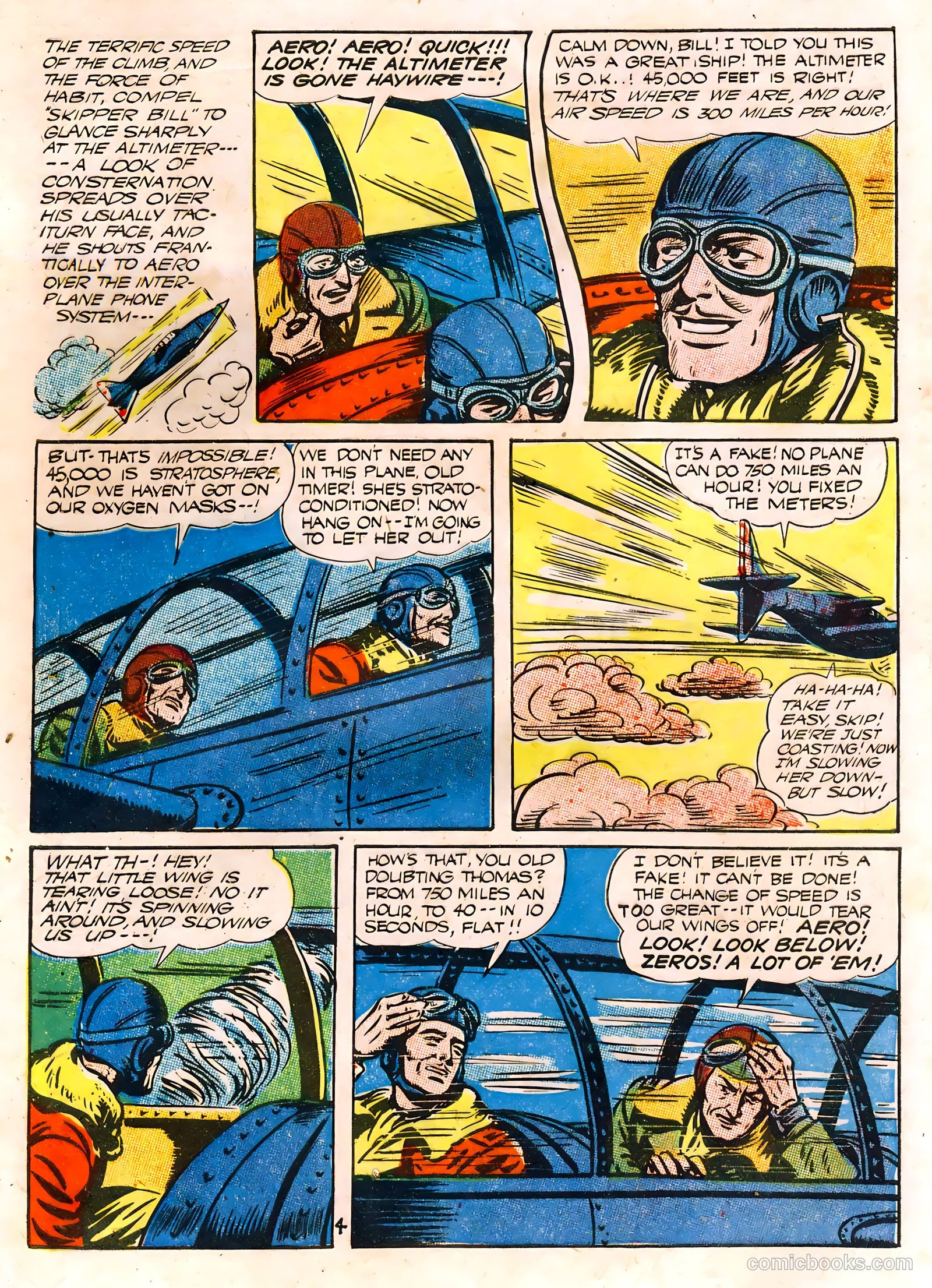 Captain Aero Comics #12 (1941) — page 5 of 57