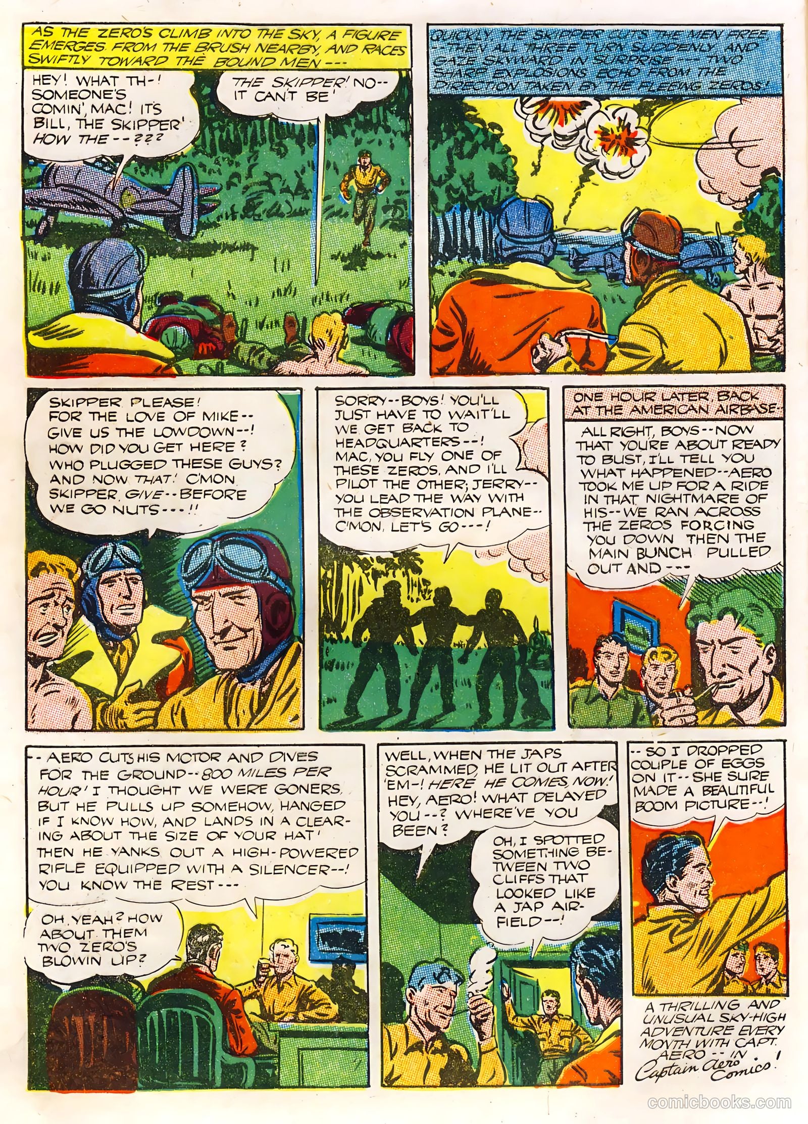 Captain Aero Comics #12 (1941) — page 11 of 57