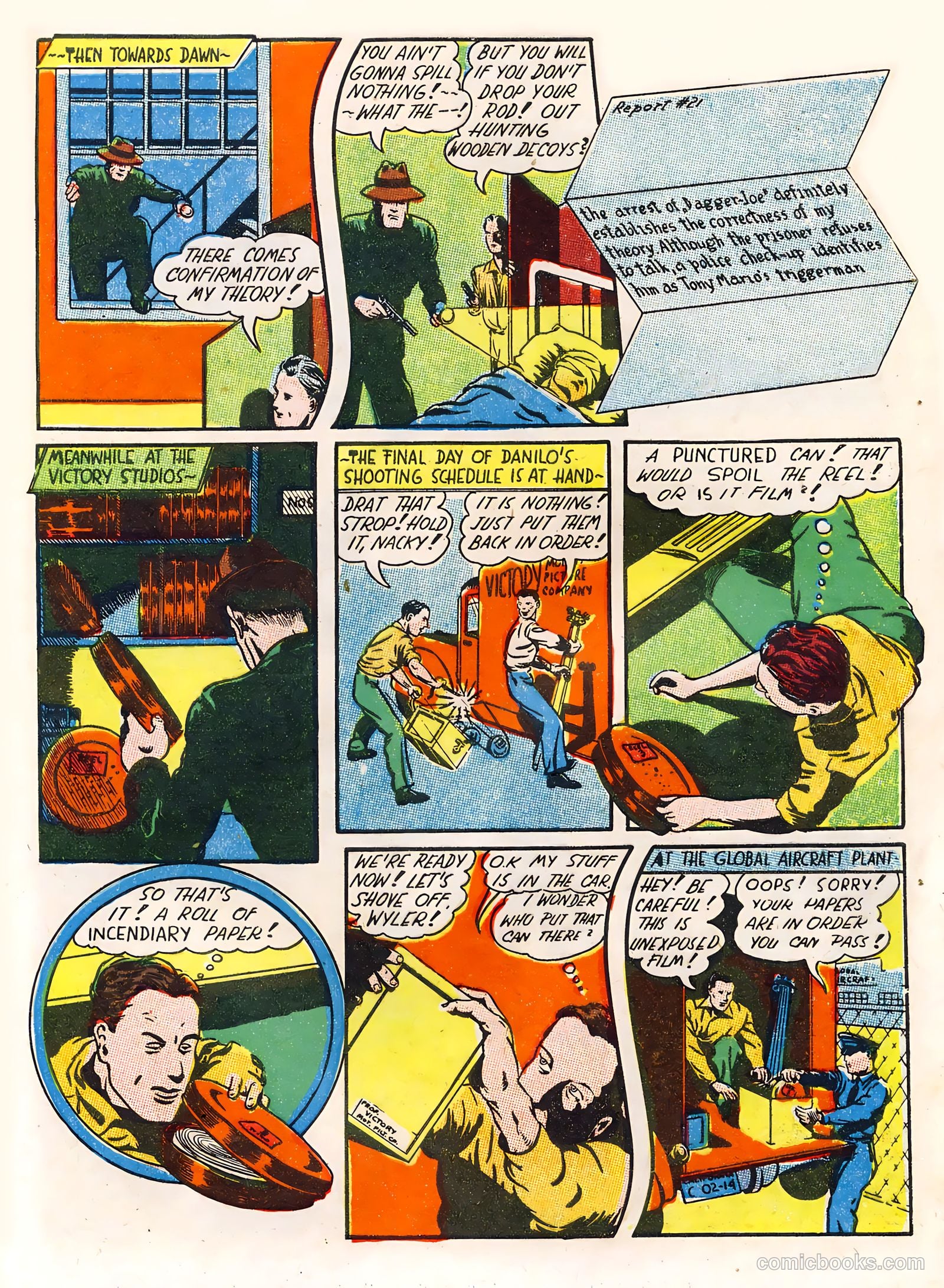 Captain Aero Comics #12 (1941) — page 16 of 57
