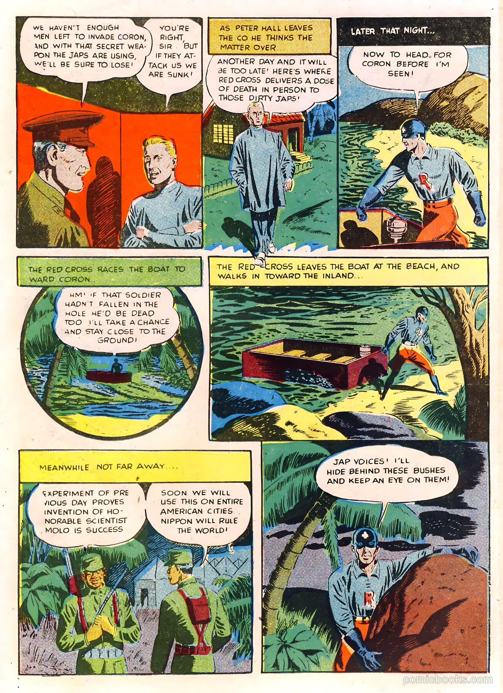 Captain Aero Comics #12 (1941) — page 23 of 57