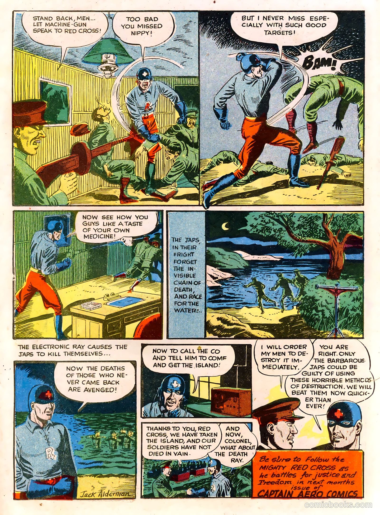 Captain Aero Comics #12 (1941) — page 25 of 57