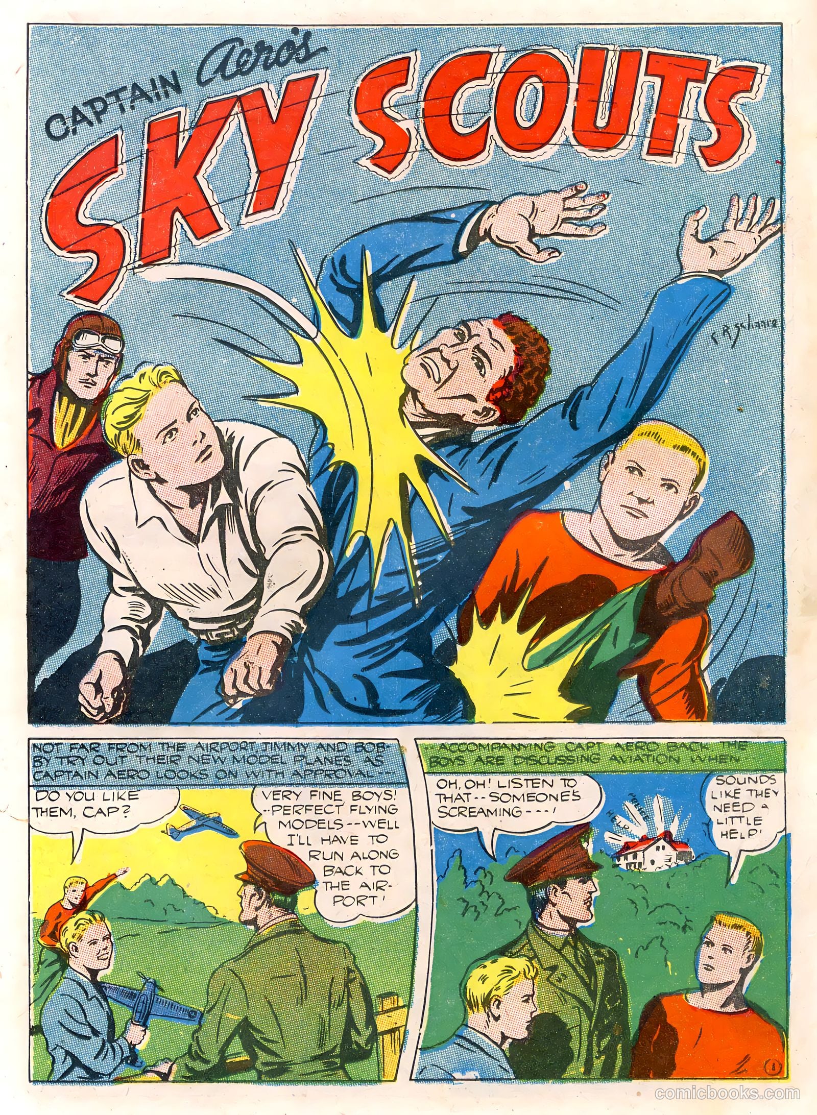 Captain Aero Comics #12 (1941) — page 26 of 57