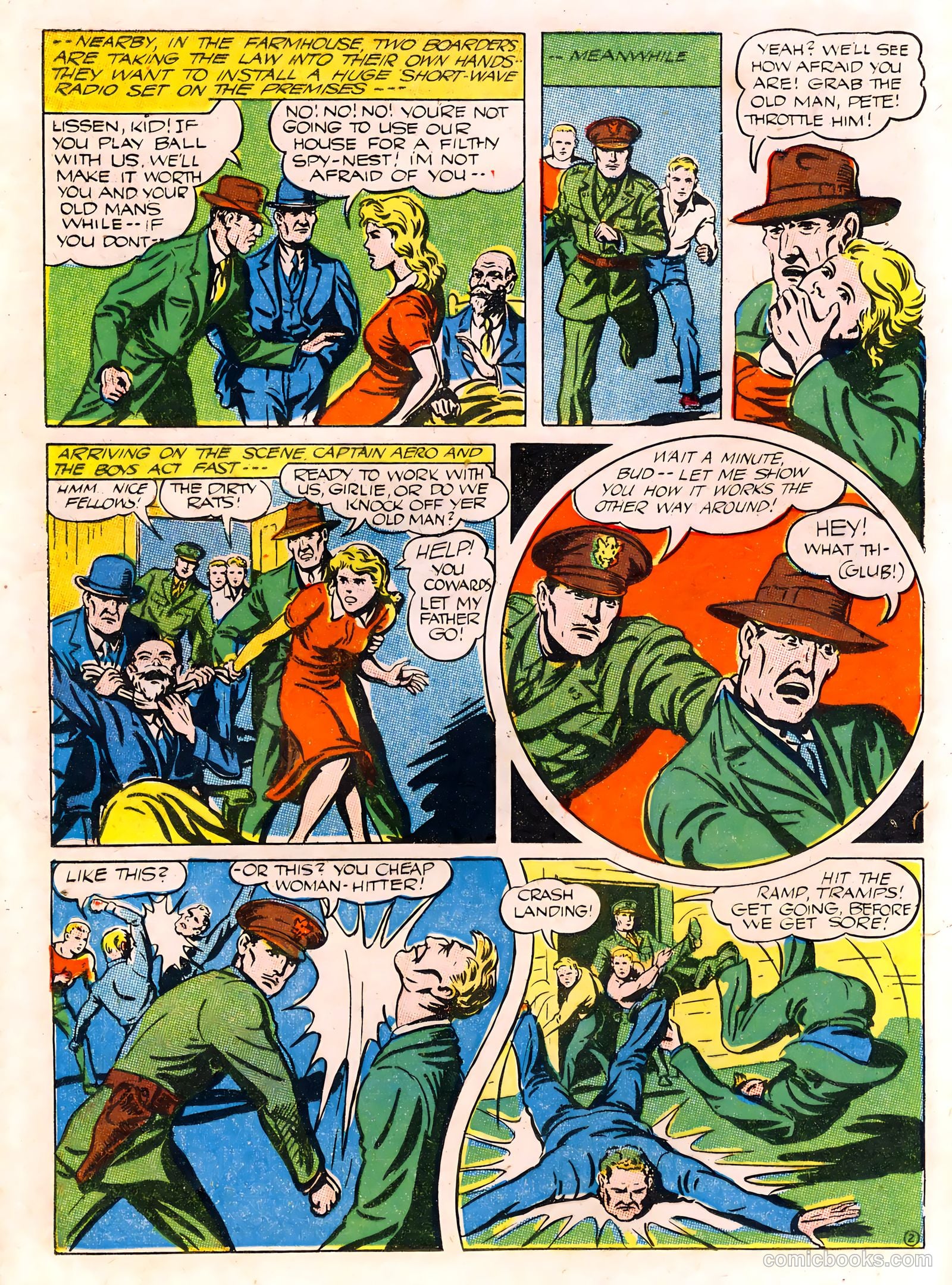 Captain Aero Comics #12 (1941) — page 27 of 57