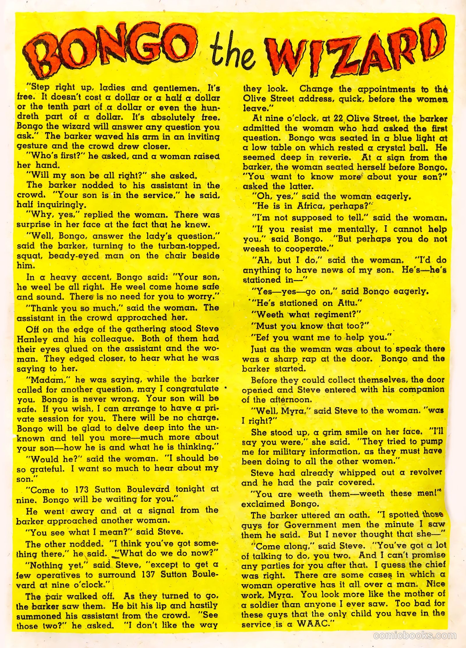 Captain Aero Comics #12 (1941) — page 32 of 57