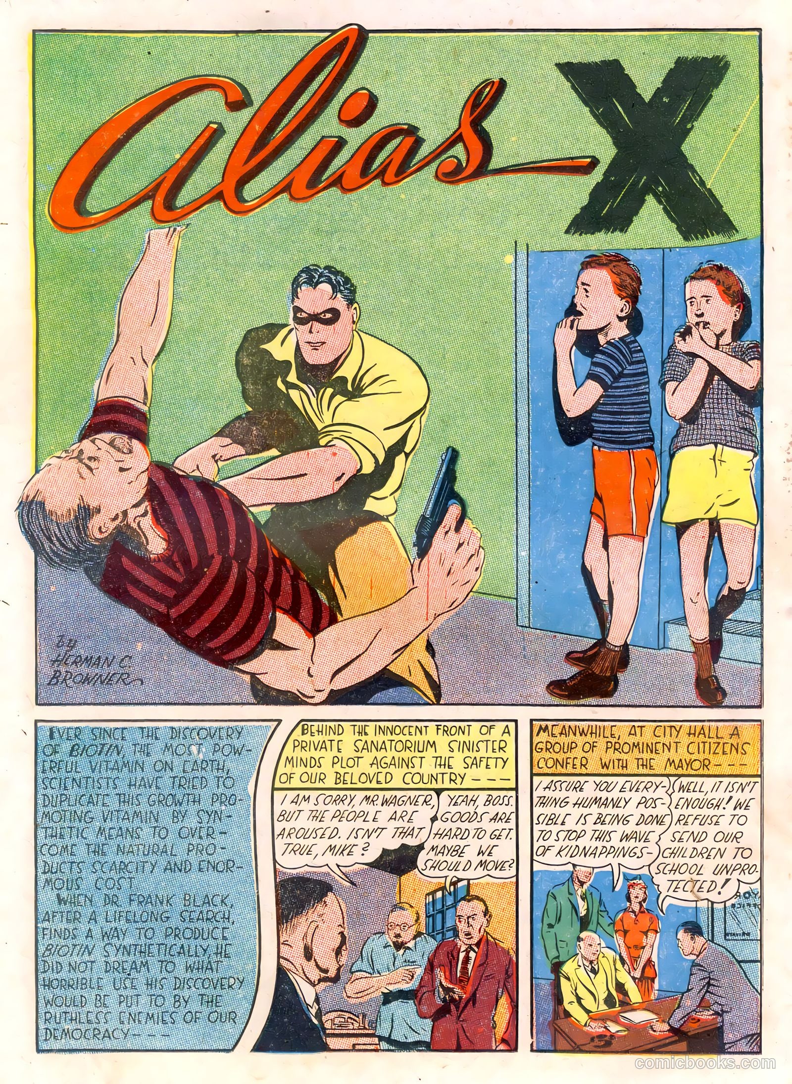 Captain Aero Comics #12 (1941) — page 33 of 57