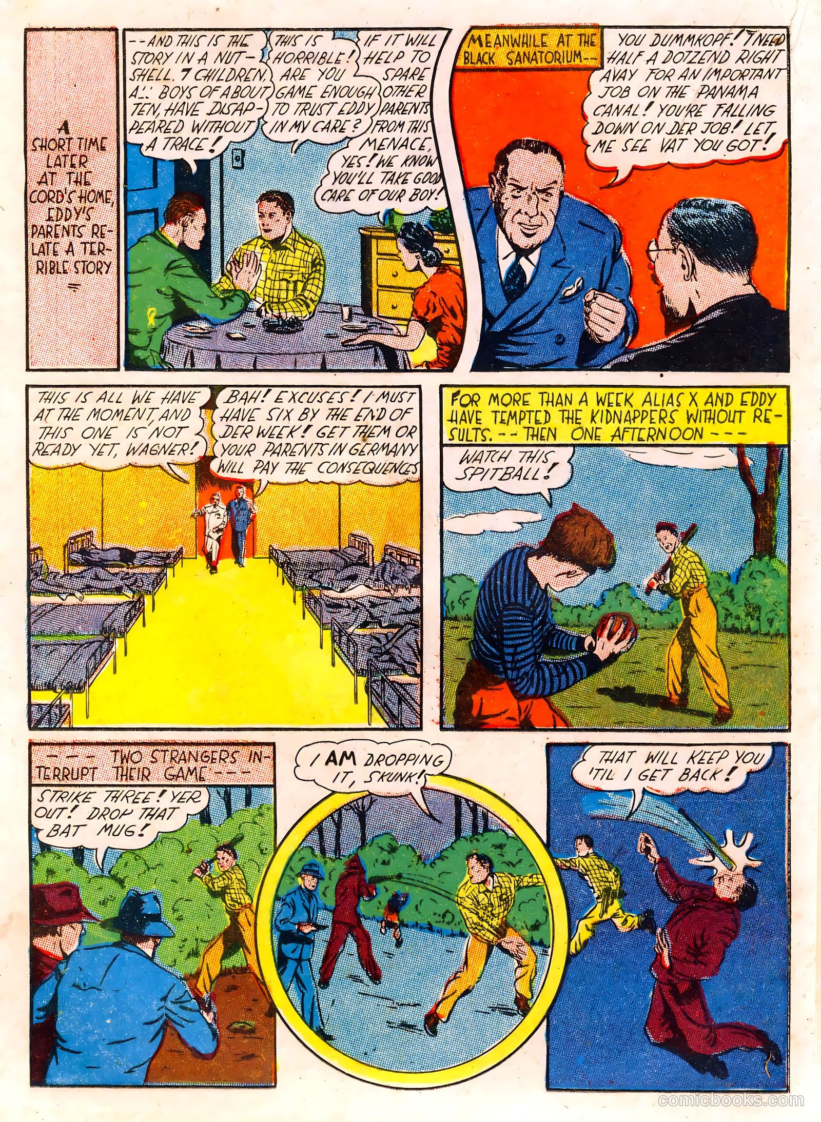 Captain Aero Comics #12 (1941) — page 35 of 57