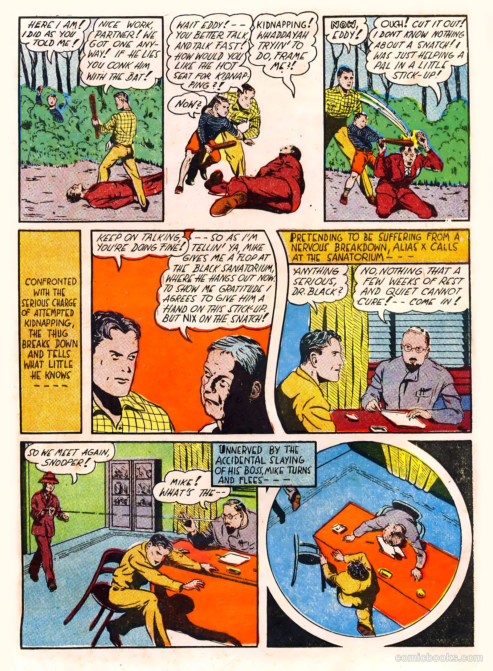 Captain Aero Comics #12 (1941) — page 36 of 57