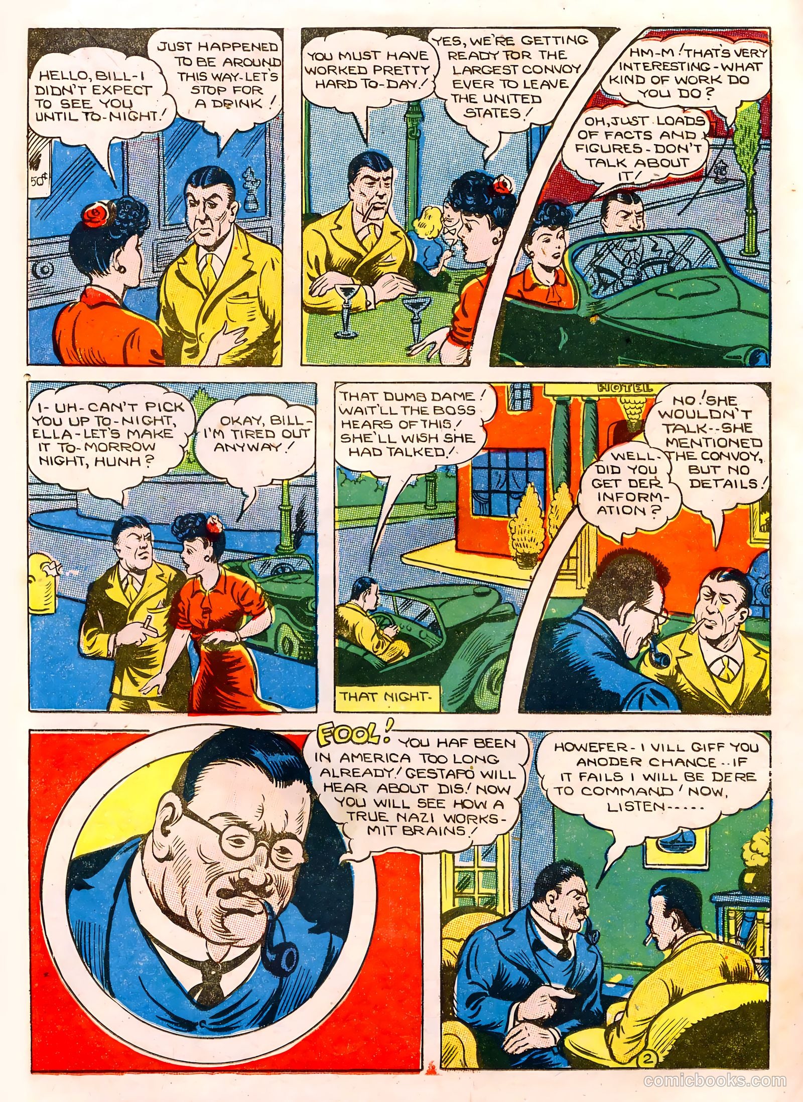 Captain Aero Comics #12 (1941) — page 40 of 57