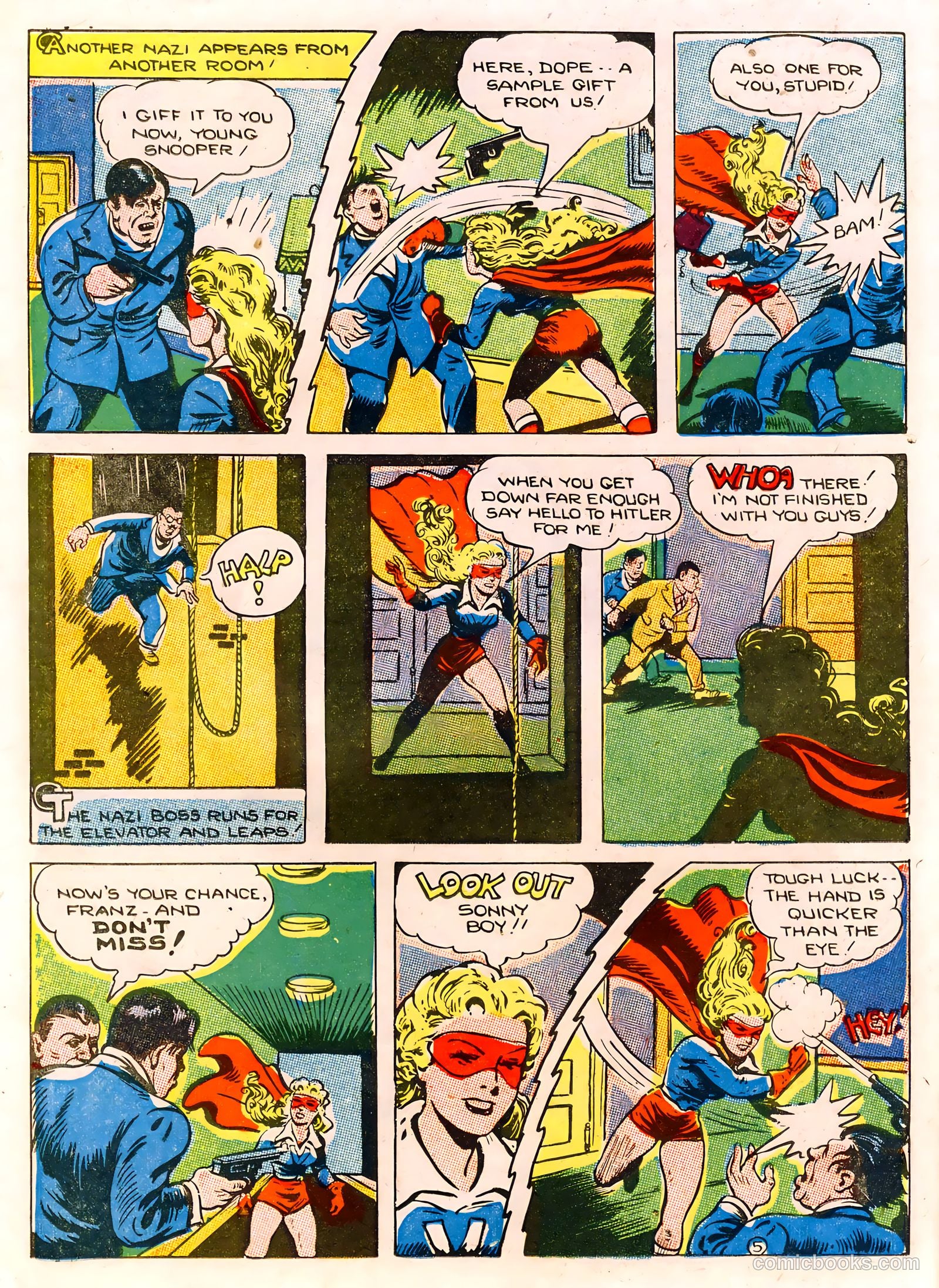 Captain Aero Comics #12 (1941) — page 43 of 57