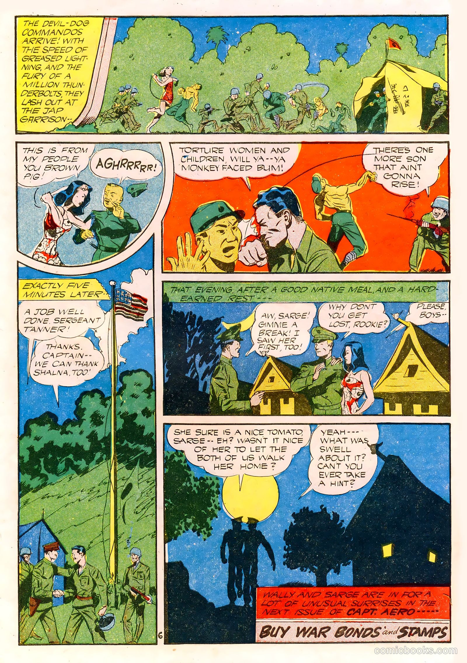 Captain Aero Comics #12 (1941) — page 51 of 57